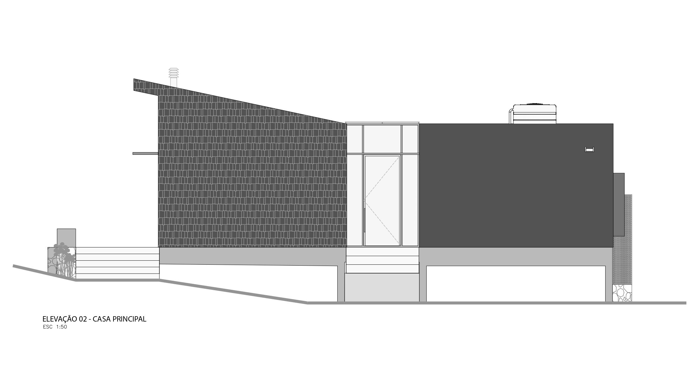 Elevation 02 - Main House