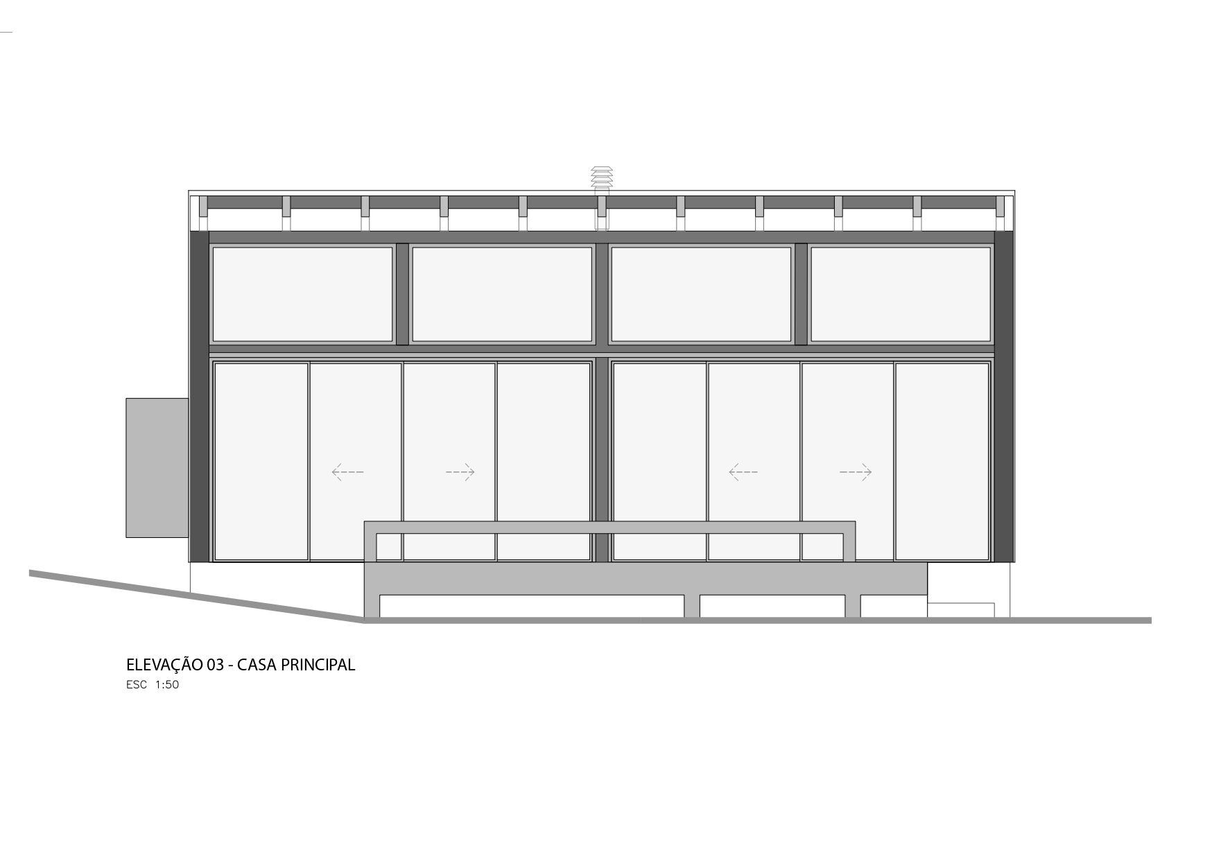 Elevation 03 - Main House