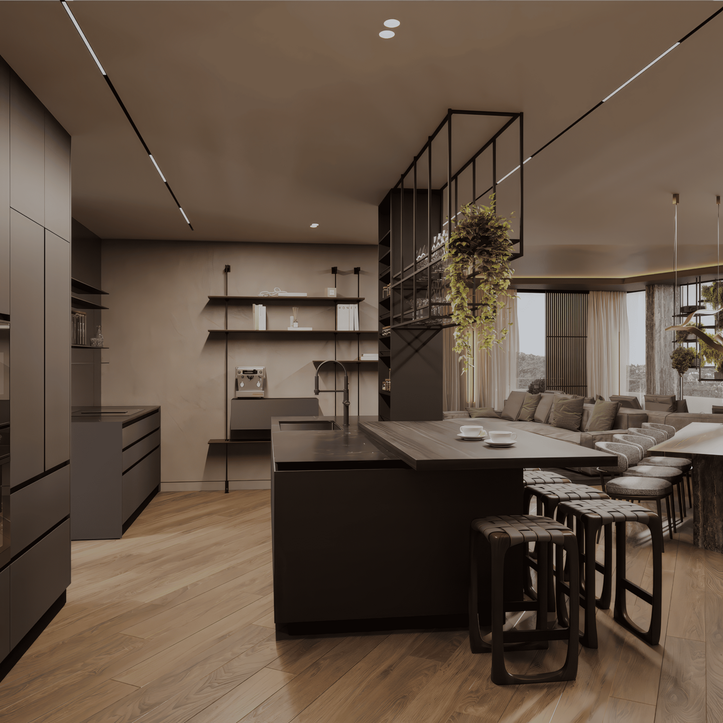 Modern Kitchen Interior I Poliform Furniture