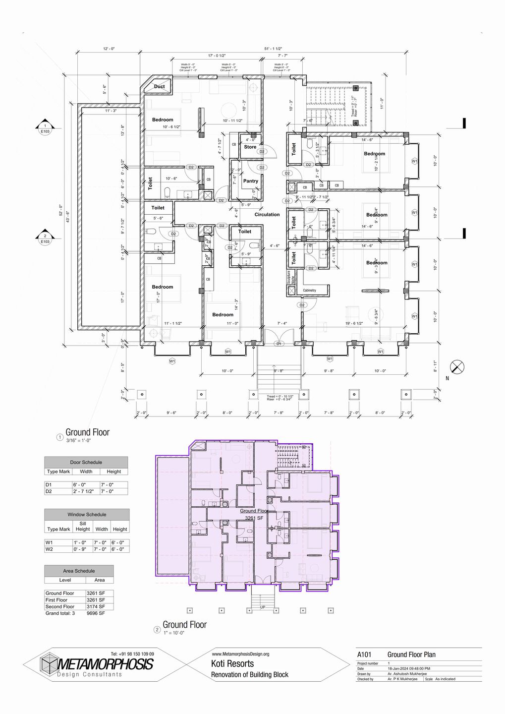 Building Block - Guest Rooms