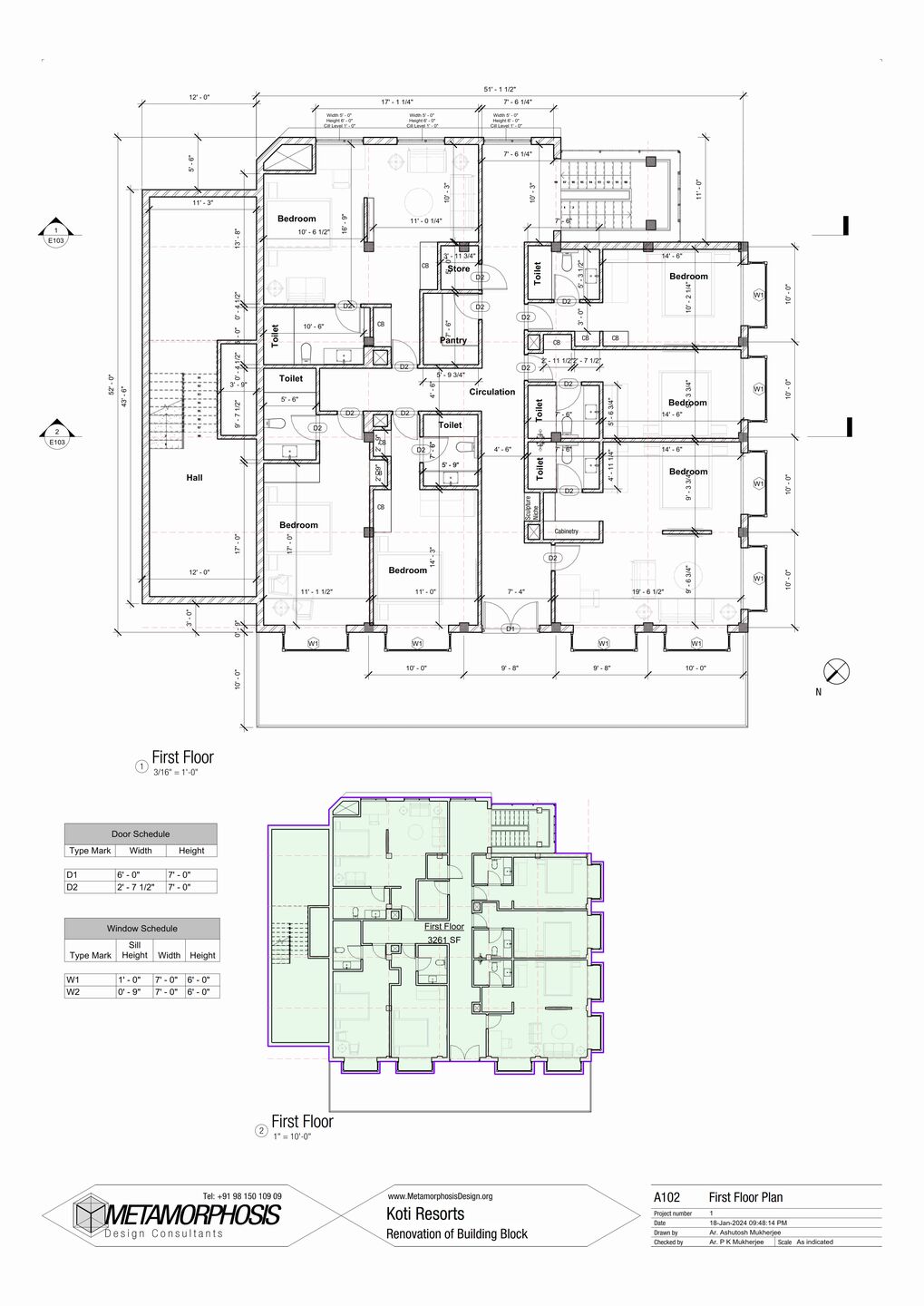 Building Block - Guest Rooms