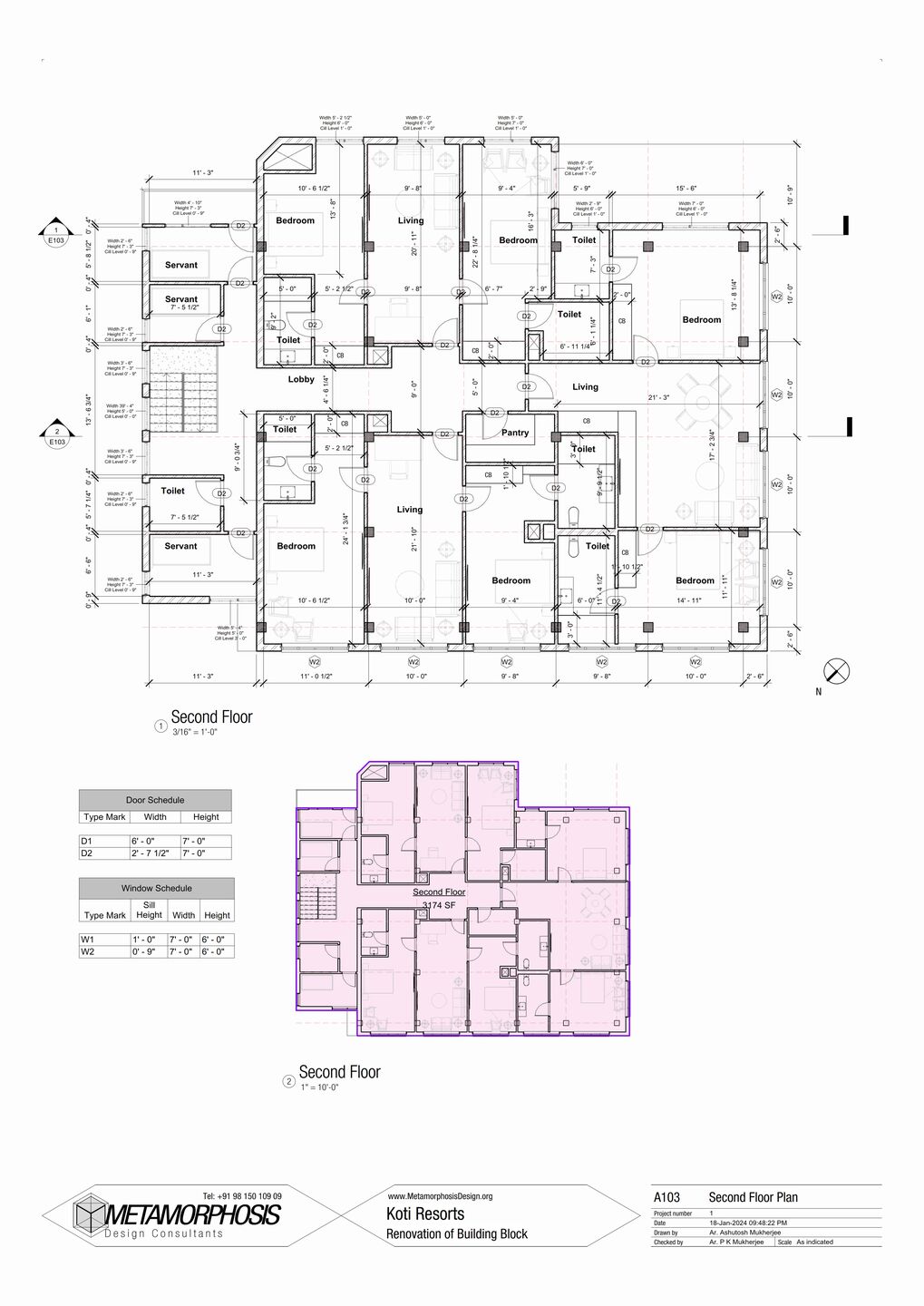 Building Block - Guest Rooms