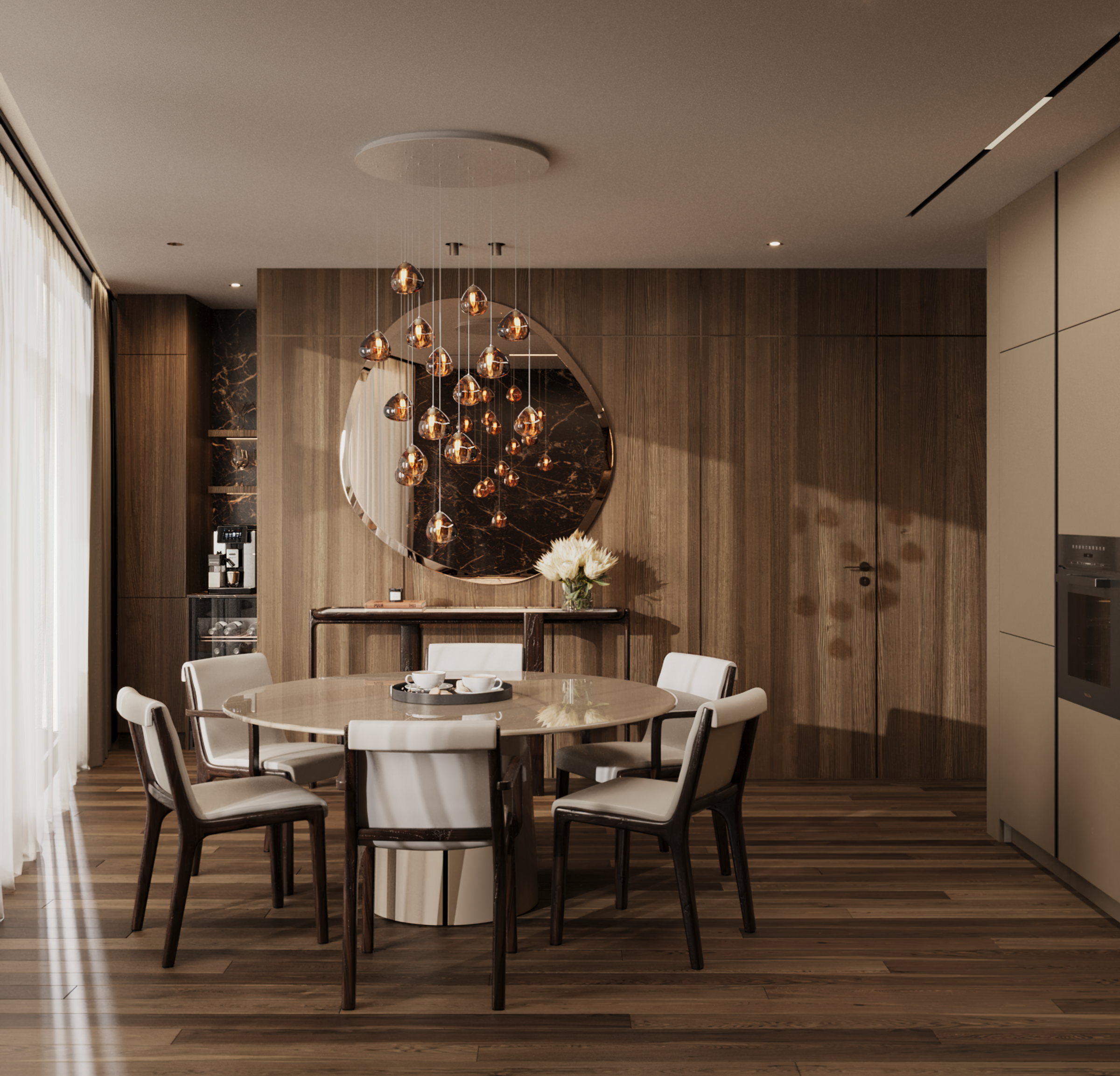 Modern Luxury Dining Room | Molteni Furniture