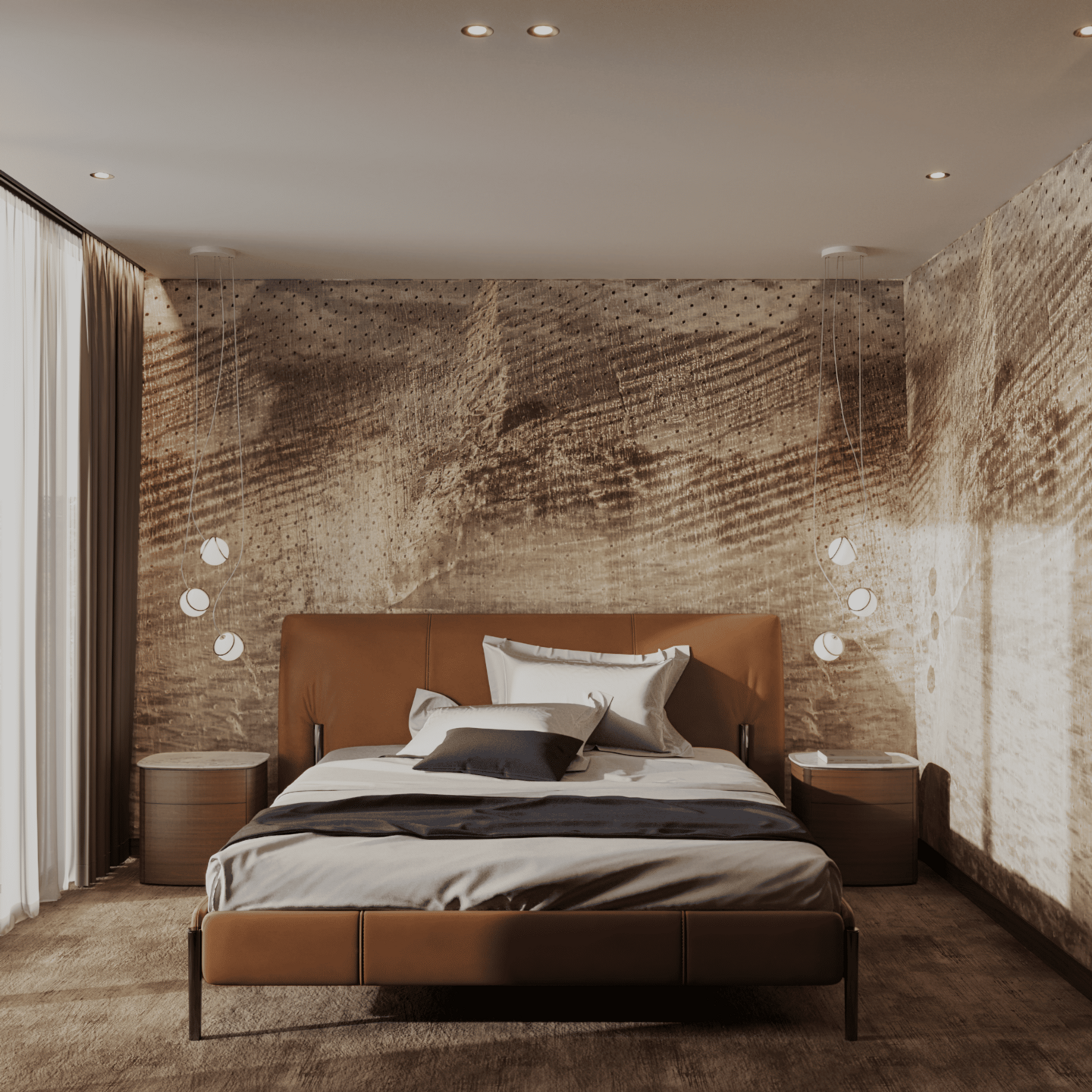 Modern Luxury Master Bedroom I Molteni Furniture