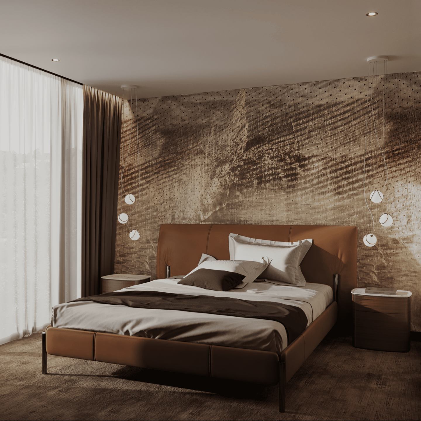 Modern Luxury Master Bedroom I Molteni Furniture
