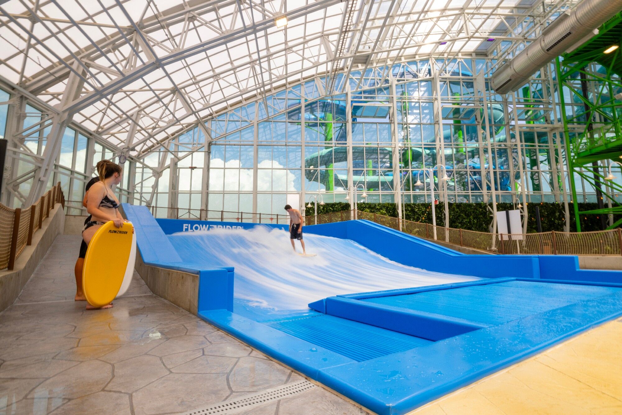 Island waterpark at Showboat Resort Atlantic City NJ