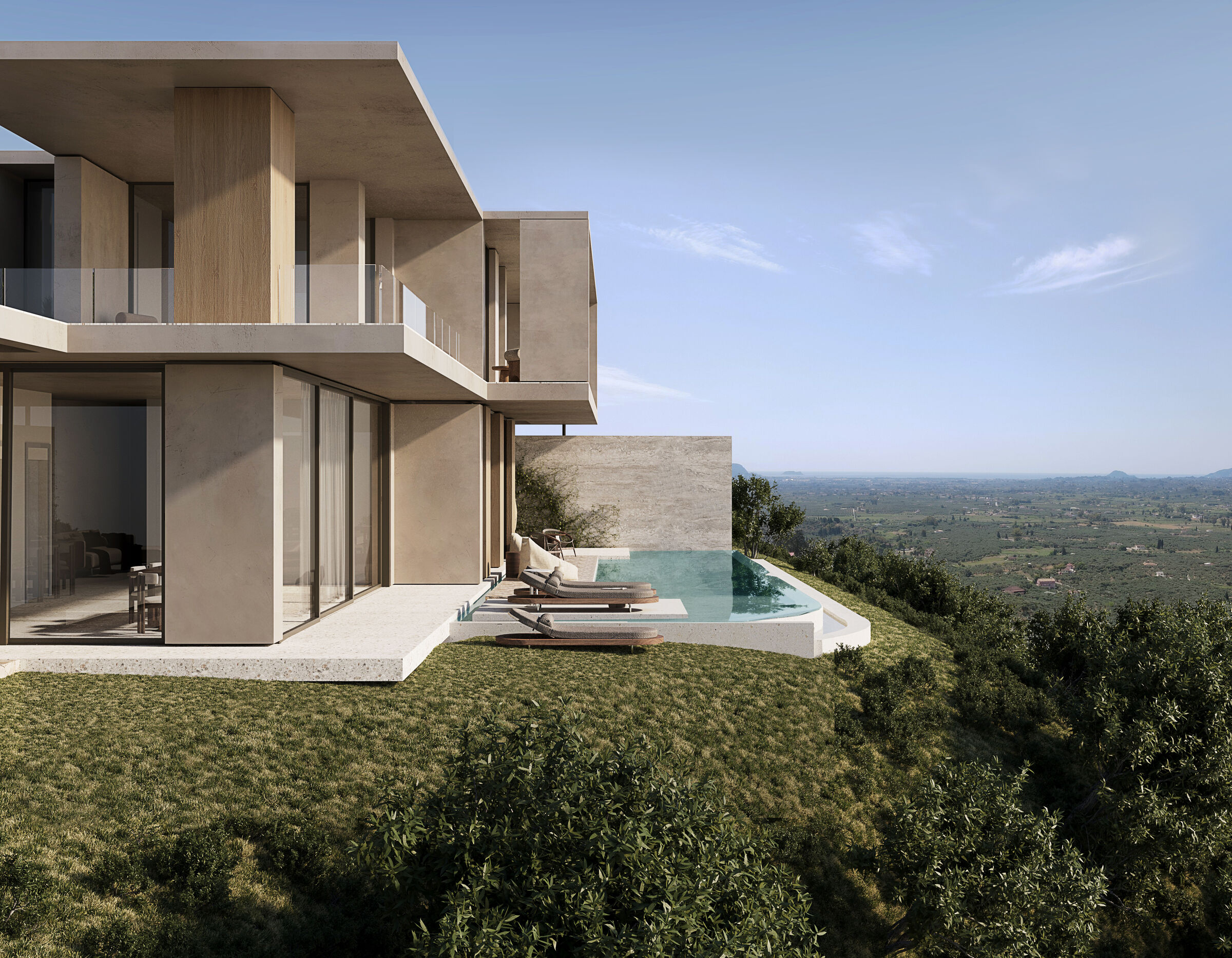 Villa Eira, designed by Lucy Lago, Zakynthos, Greece