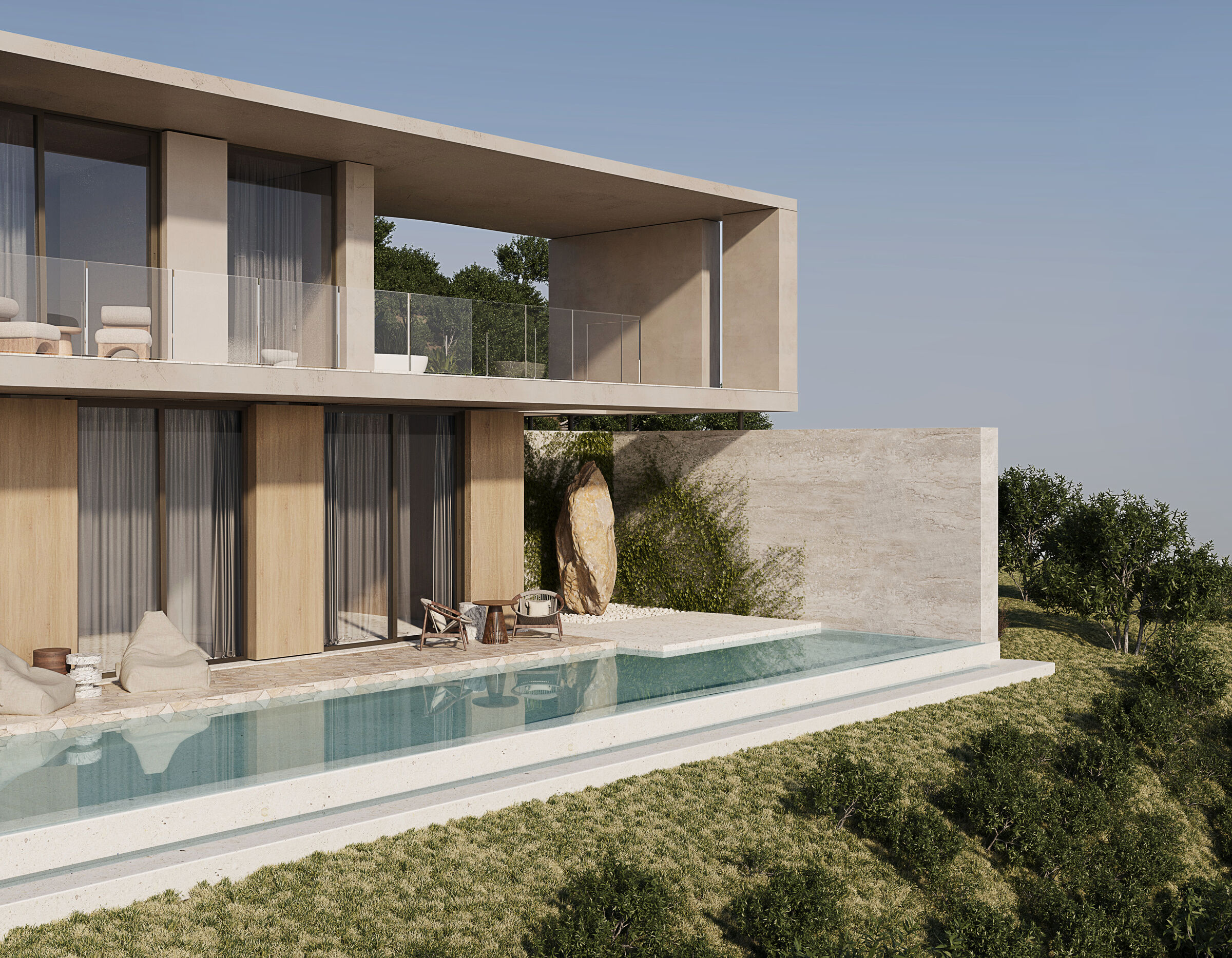 Villa Eira, designed by Lucy Lago, Zakynthos, Greece