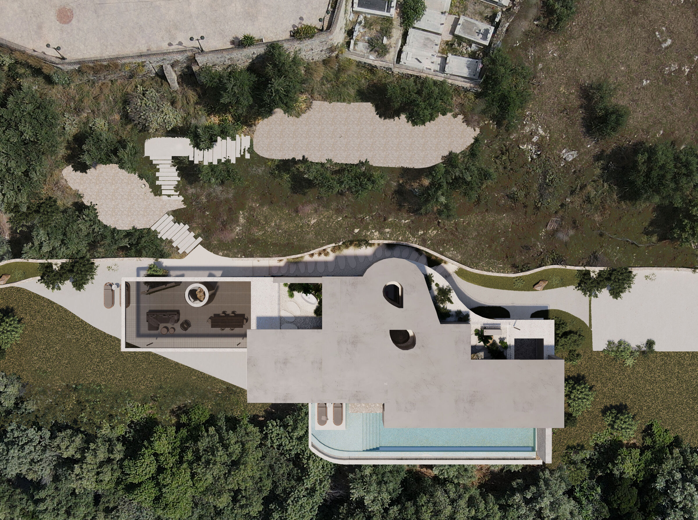 Villa Eira, designed by Lucy Lago, Zakynthos, Greece