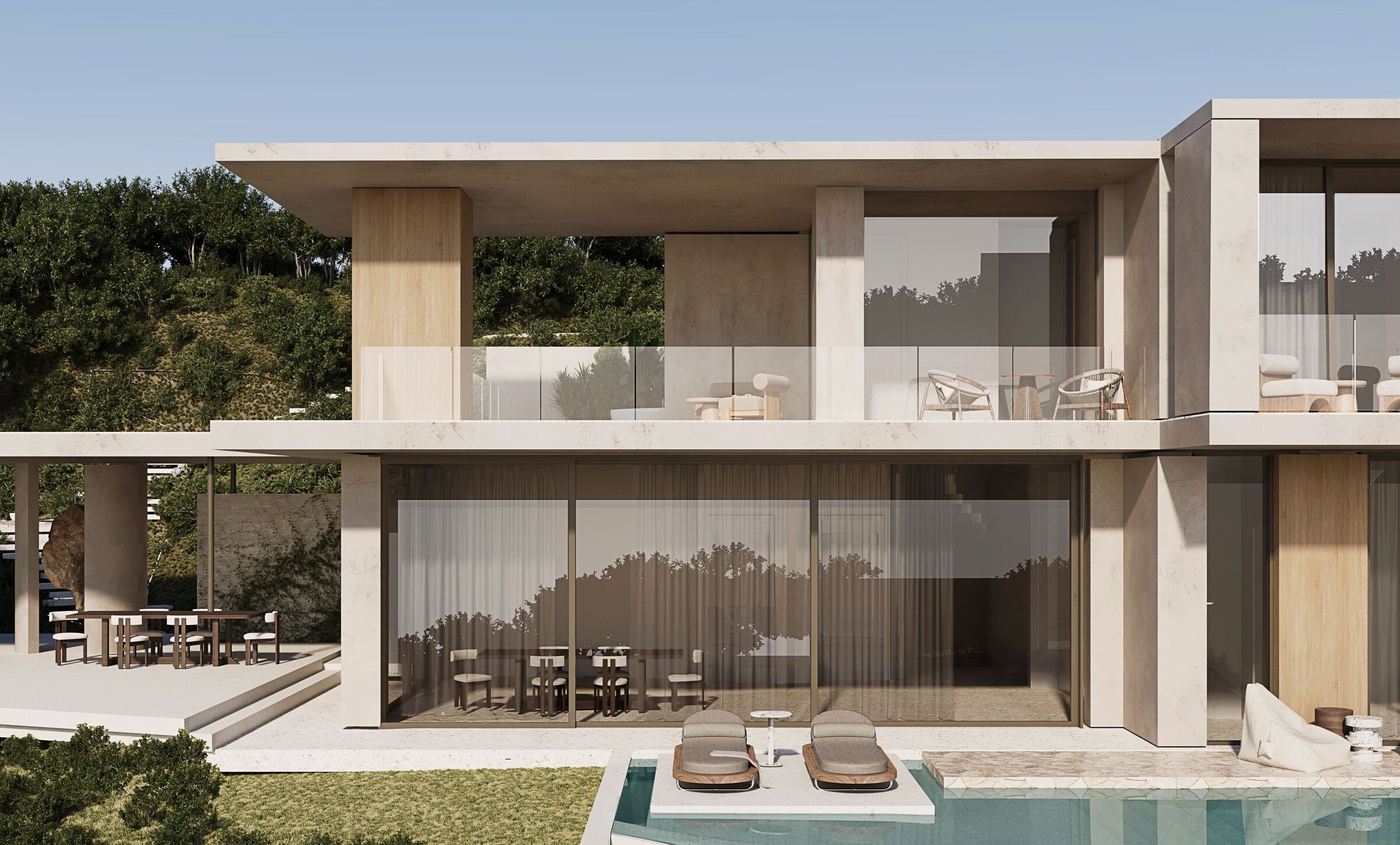Villa Eira, designed by Lucy Lago, Zakynthos, Greece