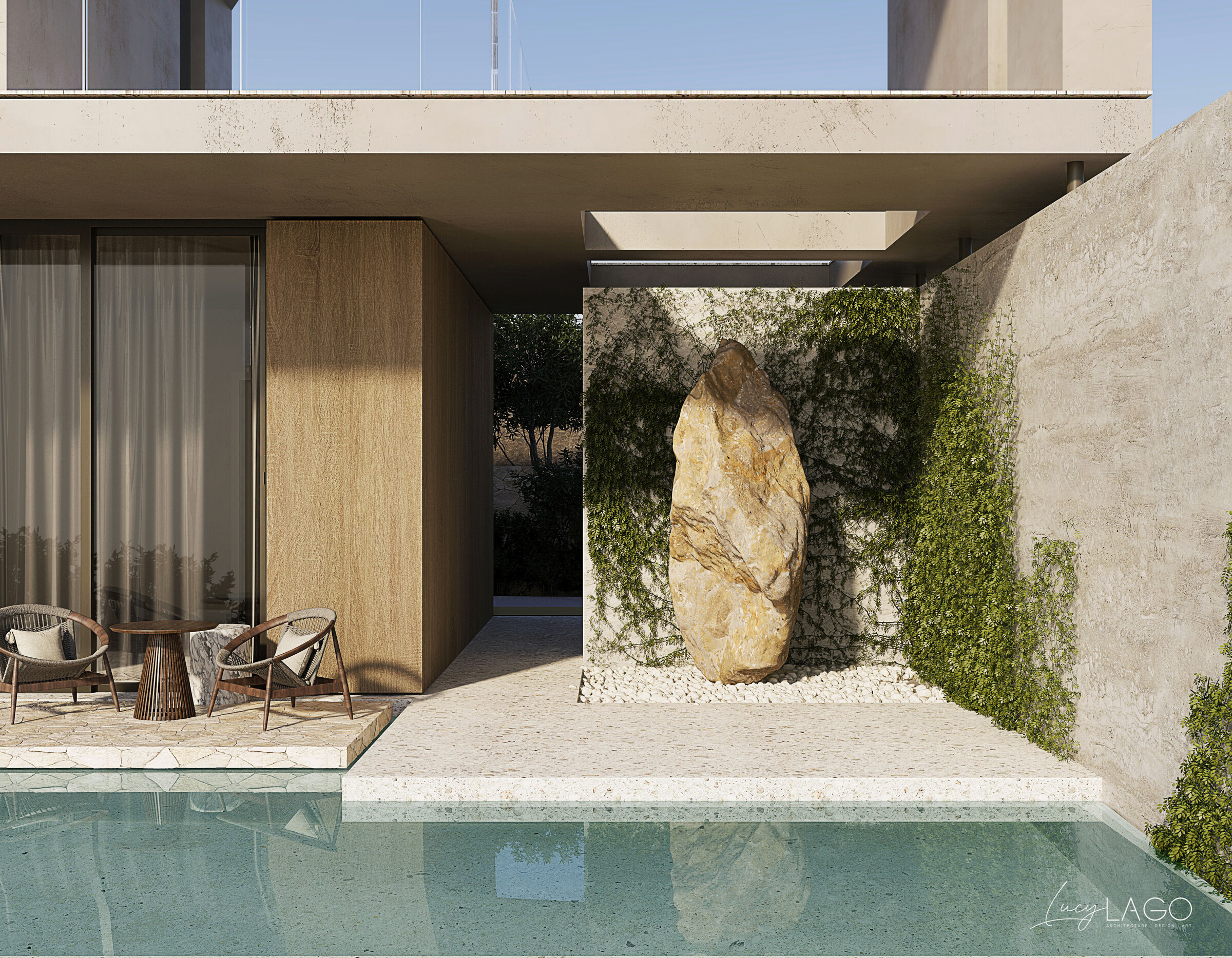 Villa Eira, designed by Lucy Lago, Zakynthos, Greece