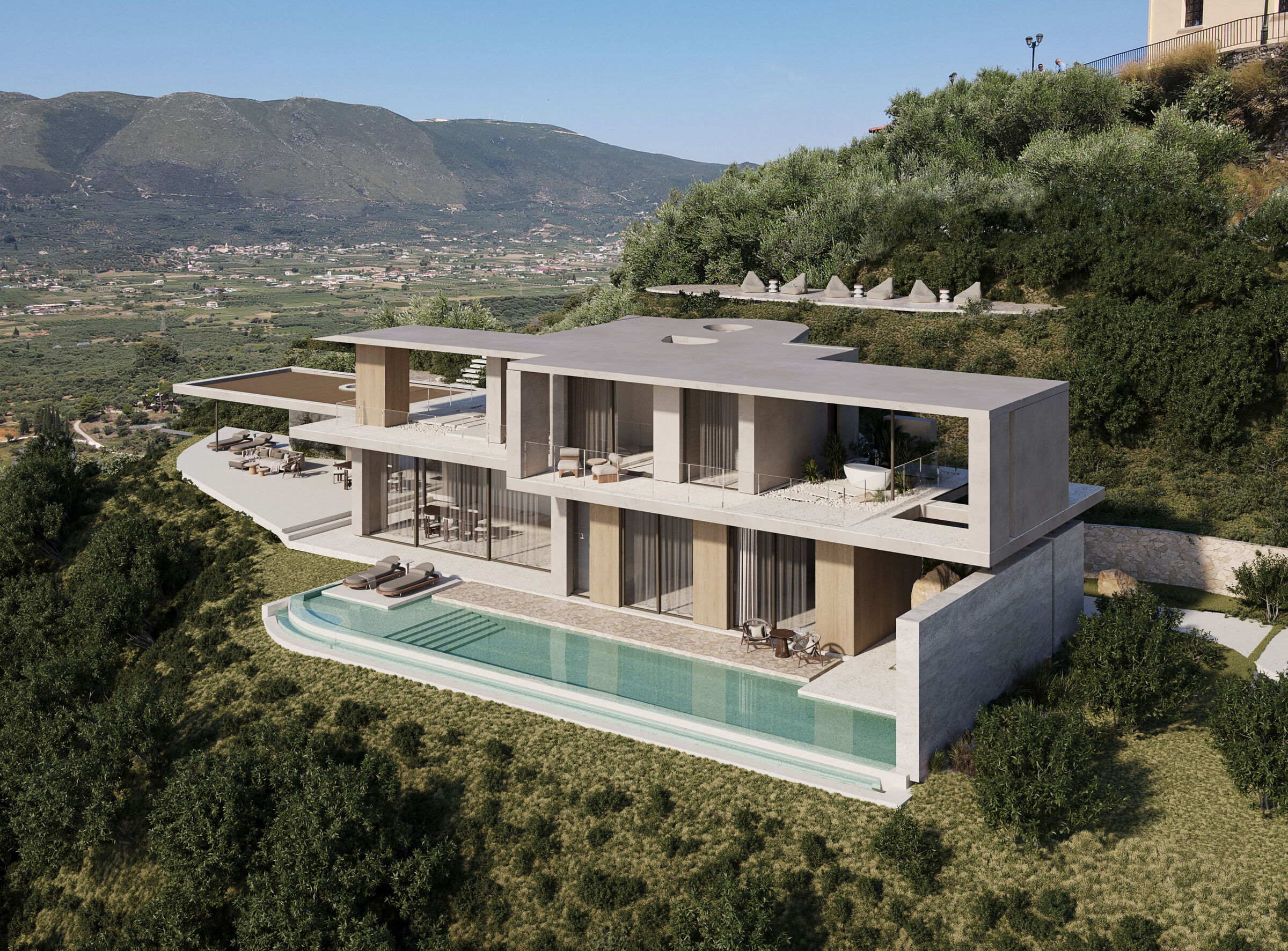 Villa Eira, designed by Lucy Lago, Zakynthos, Greece