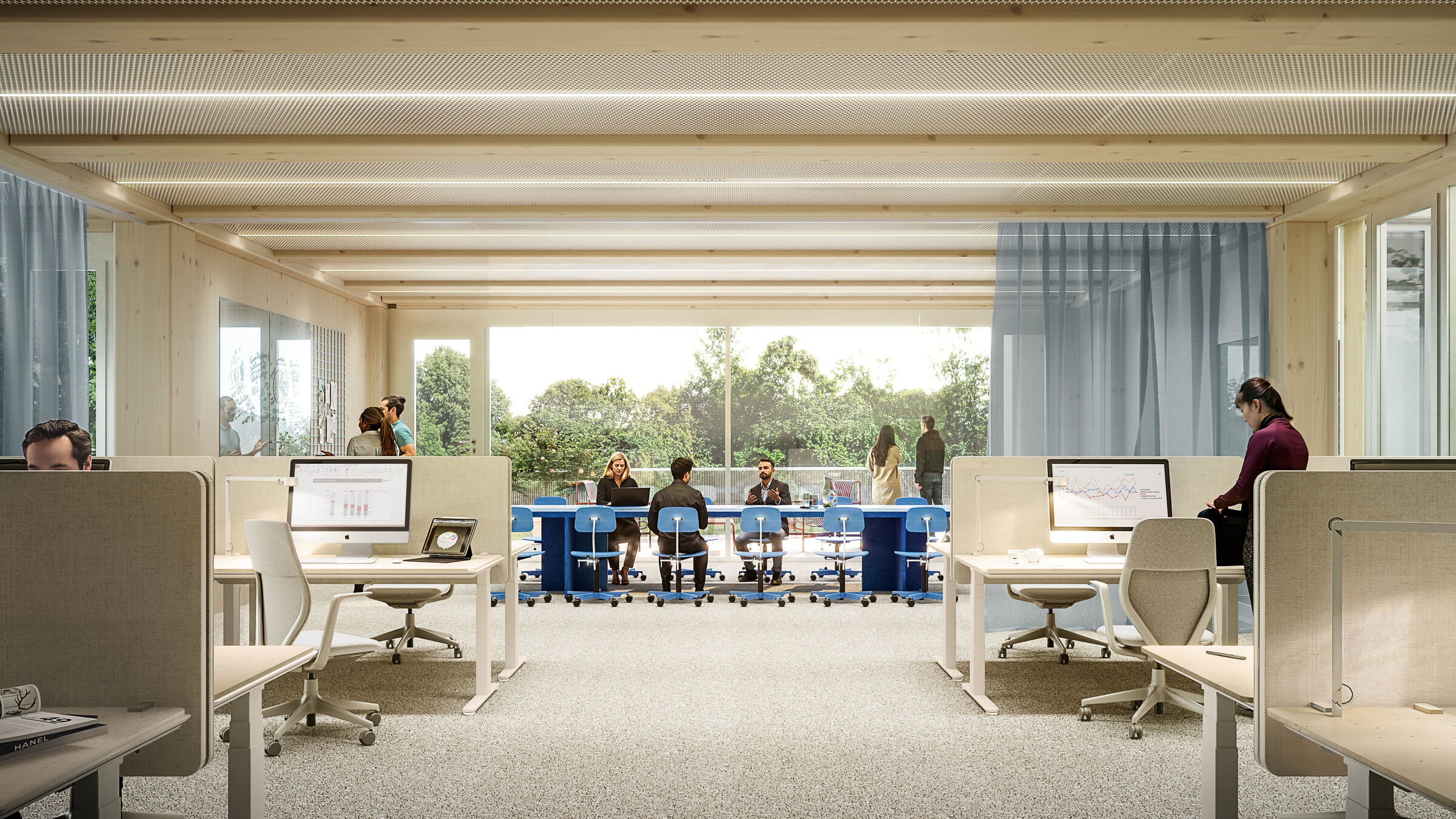 Open office space