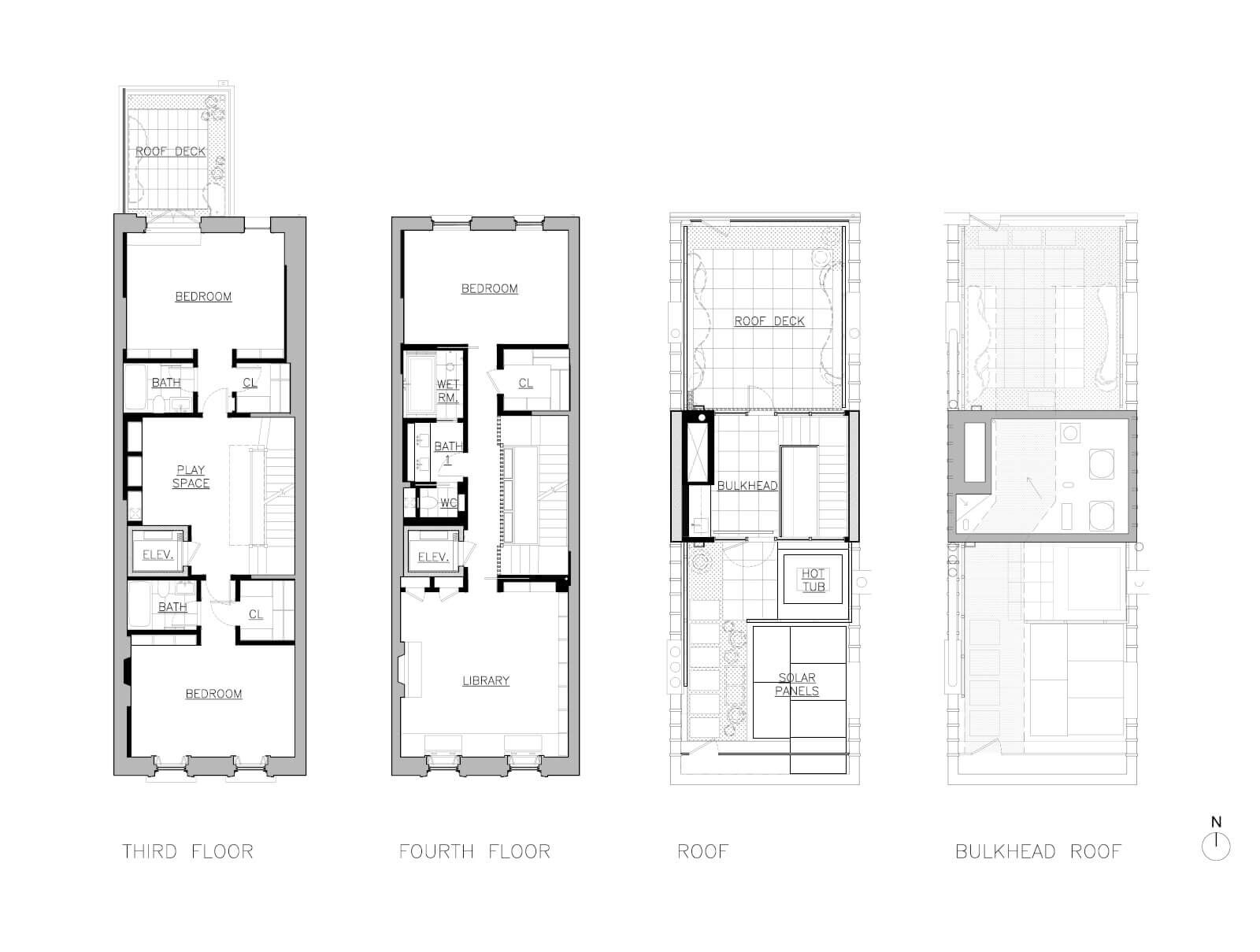 Upper West Side Brownstone Plans