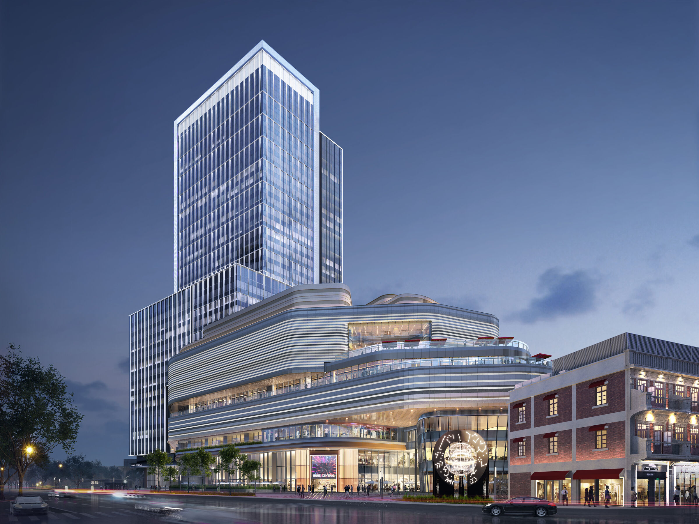 The City Gallery along Haining Road & North Sichuan Road