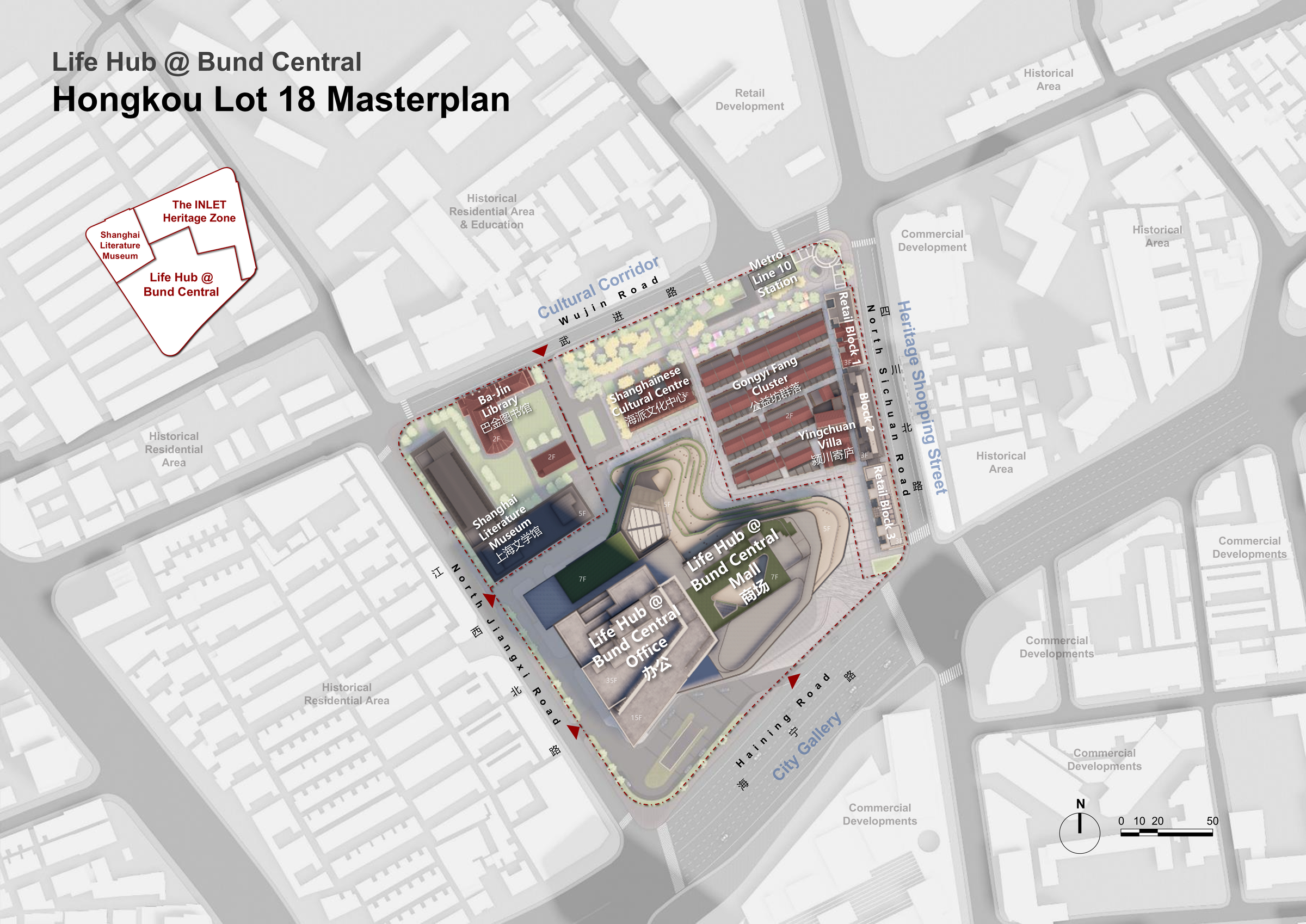 Hongkou Lot 18 Overall Masterplan