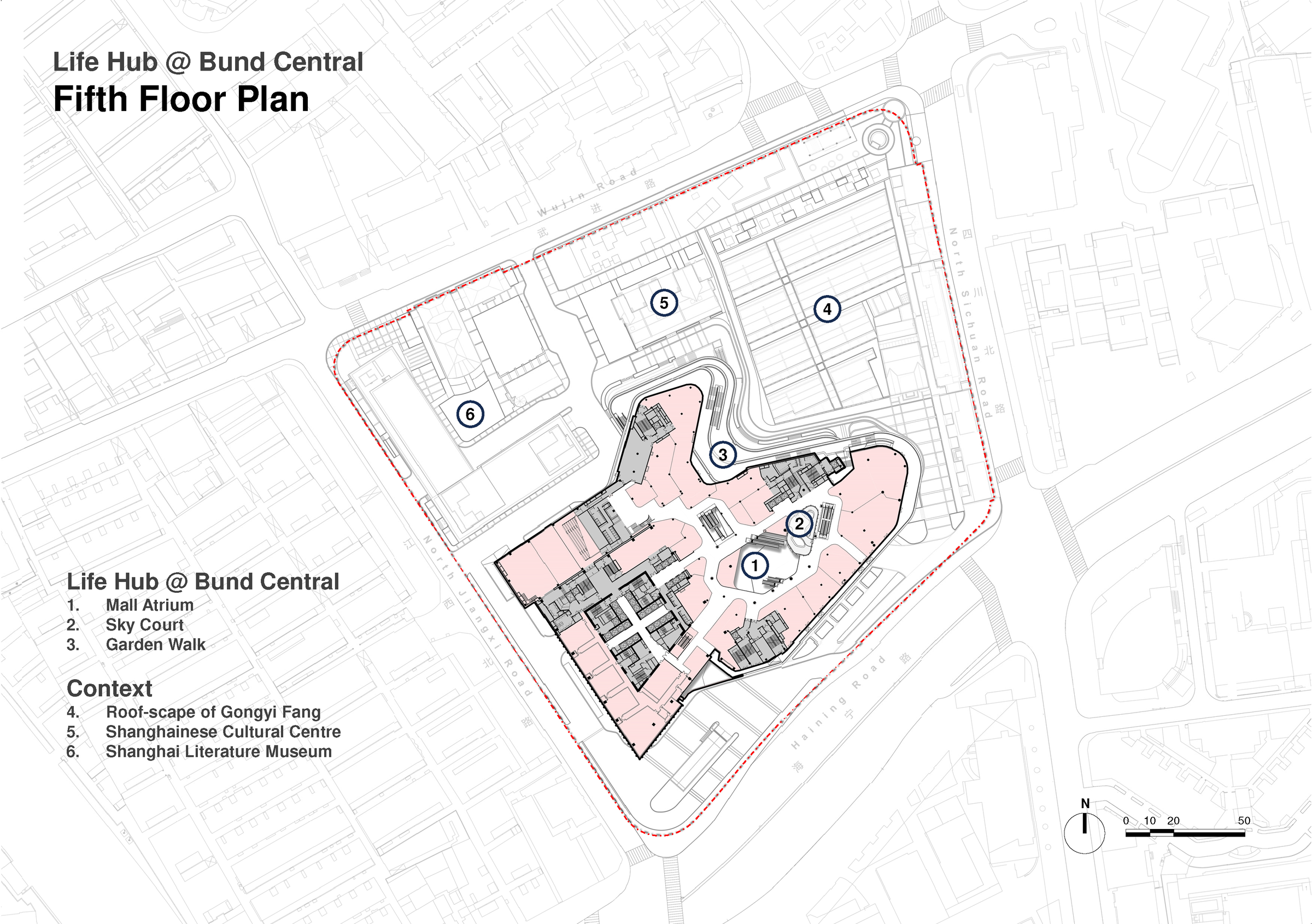 Life Hub @ Bund Central - Fifth Floor Plan