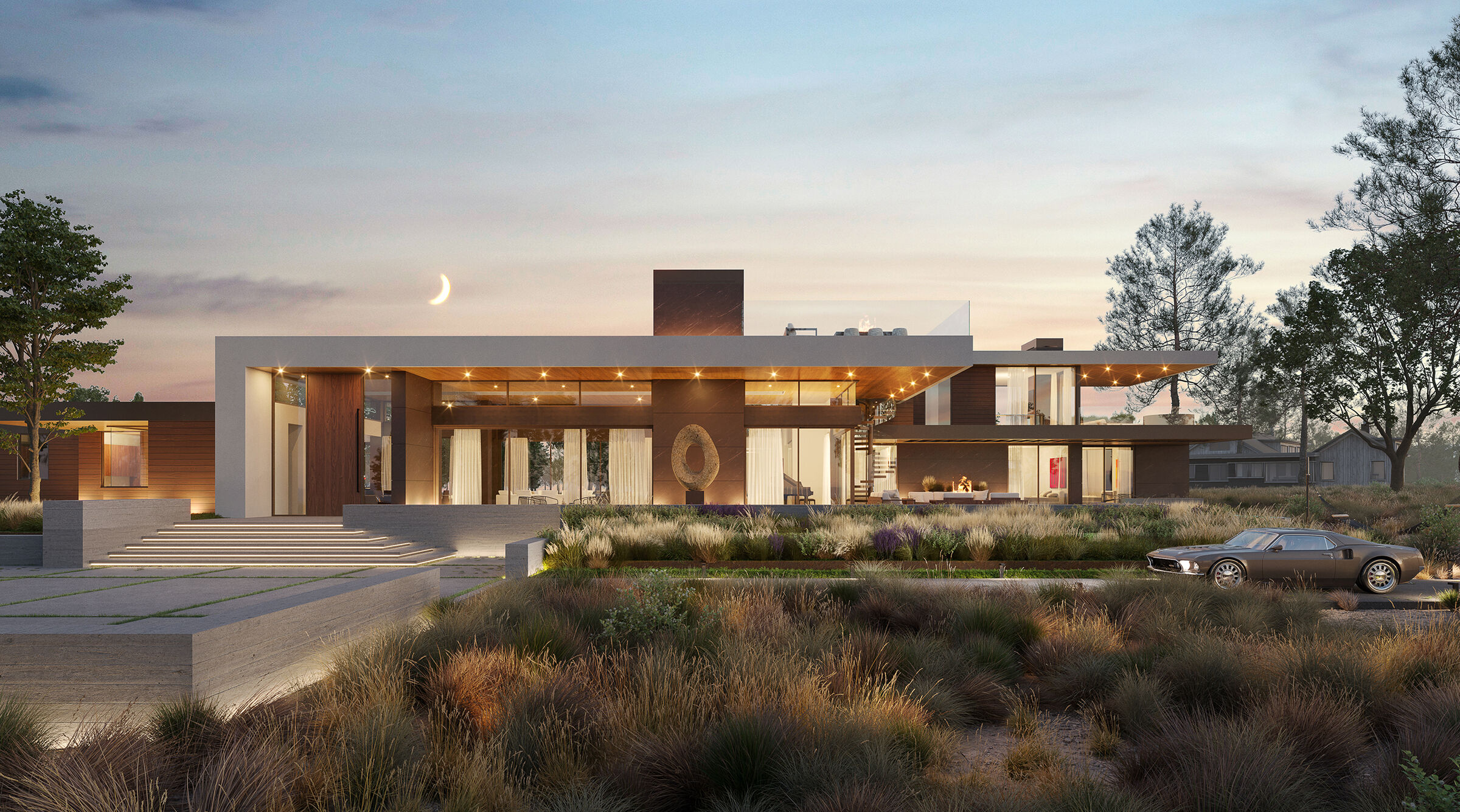 16 Glenhaven, a luxury home in Reno, NV with modern architecture & indoor outdoor design
