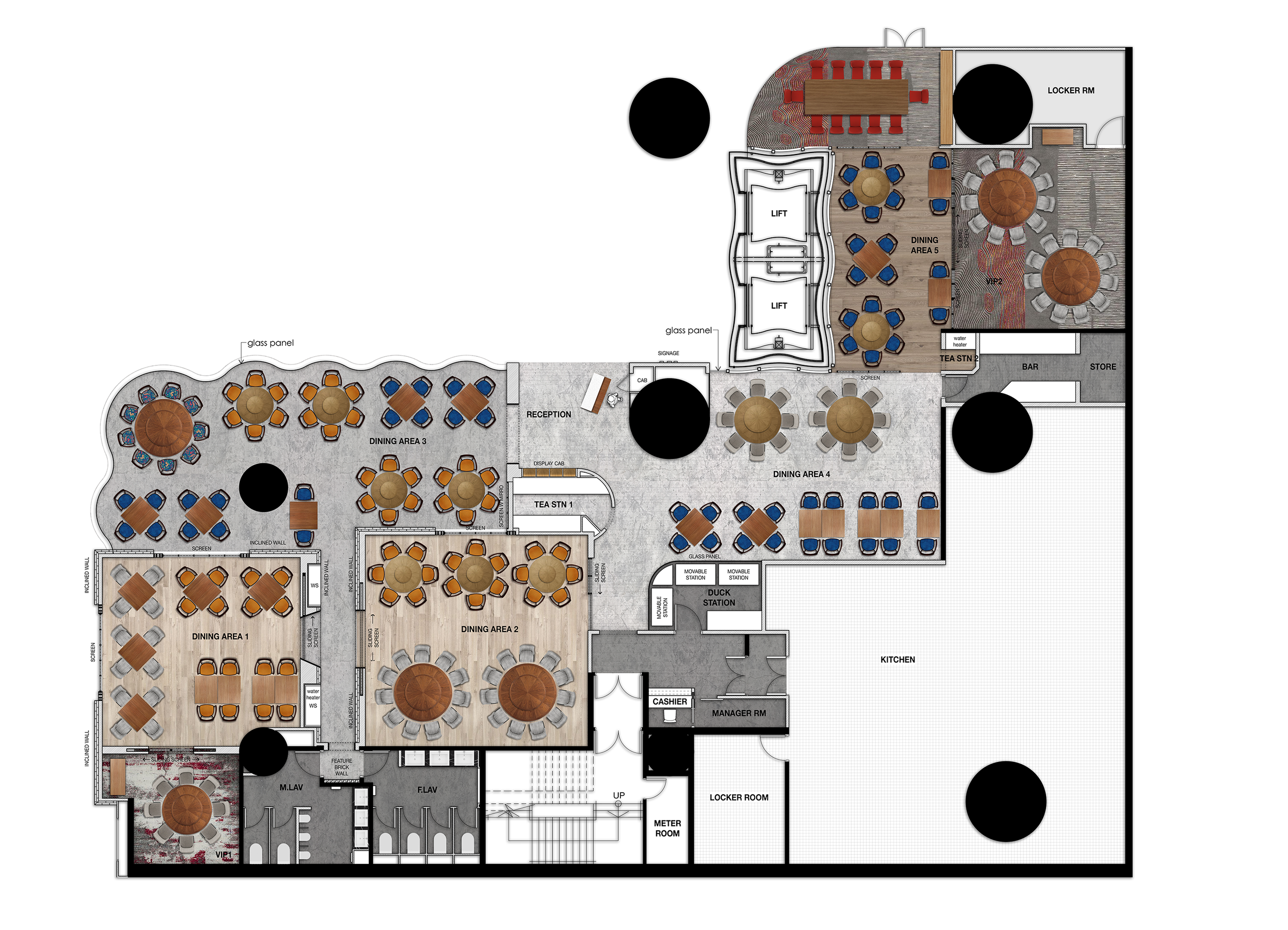 Color Layout Plan