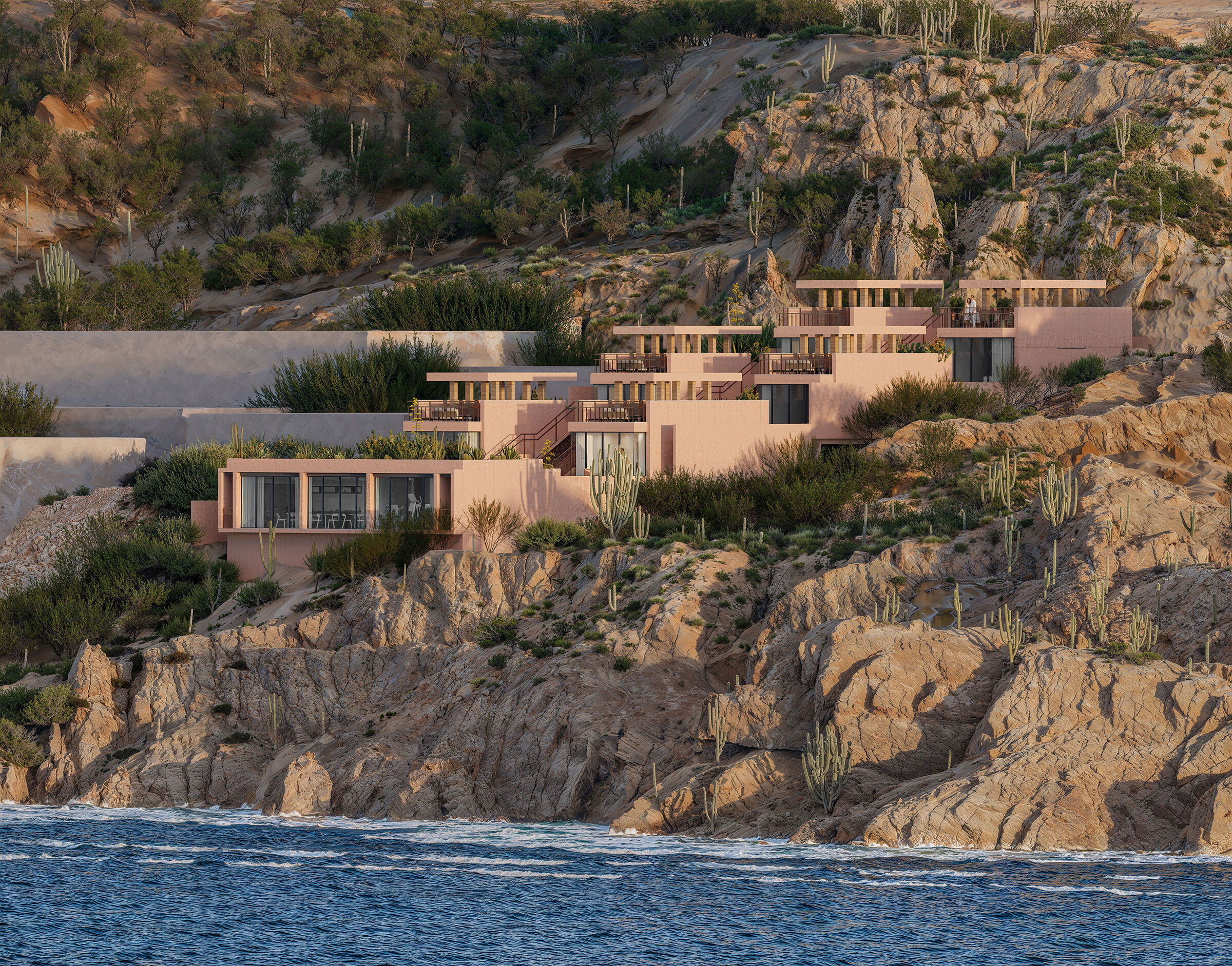 Volumes adapt to the topography.