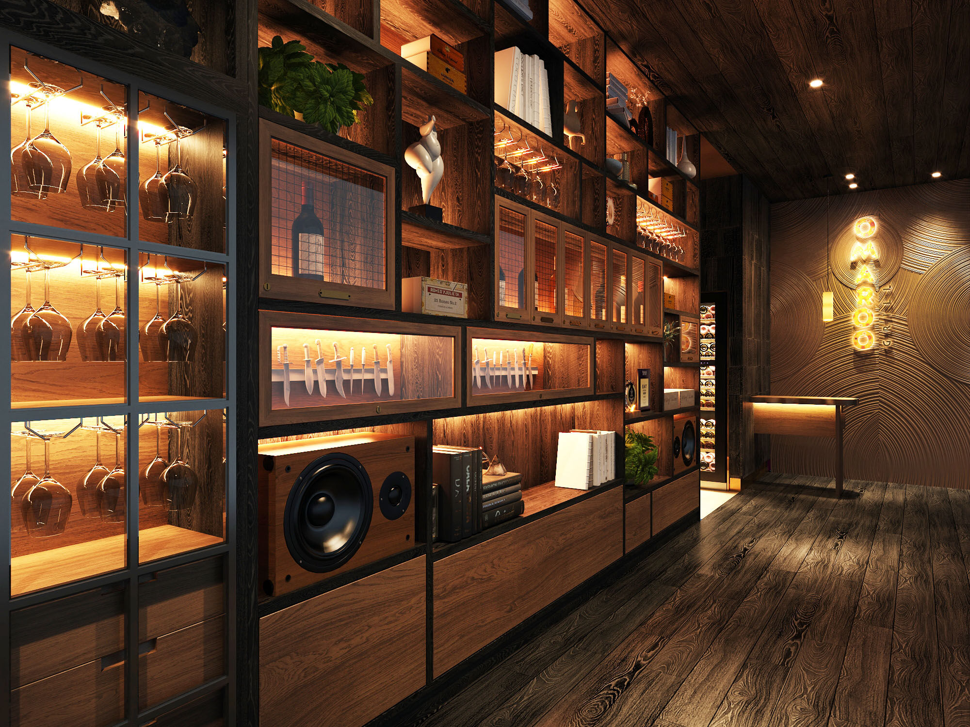 Lift Lobby Render