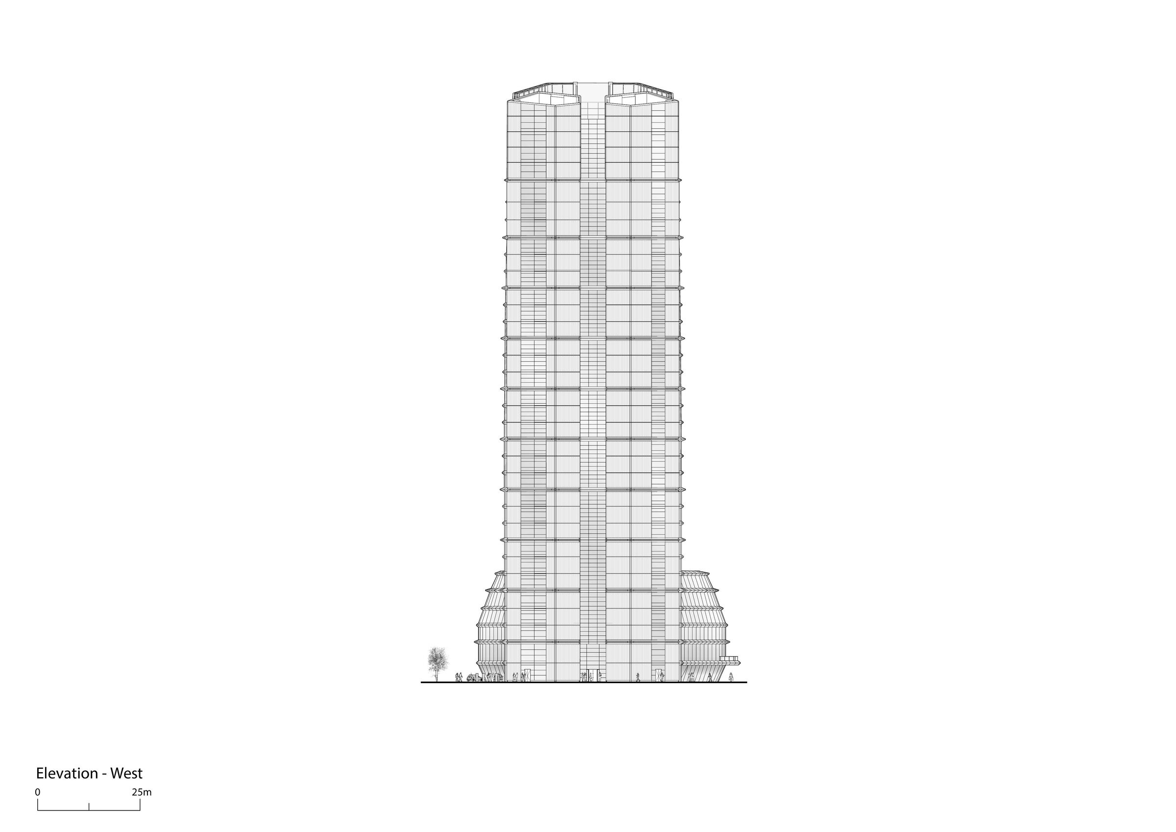 West elevation