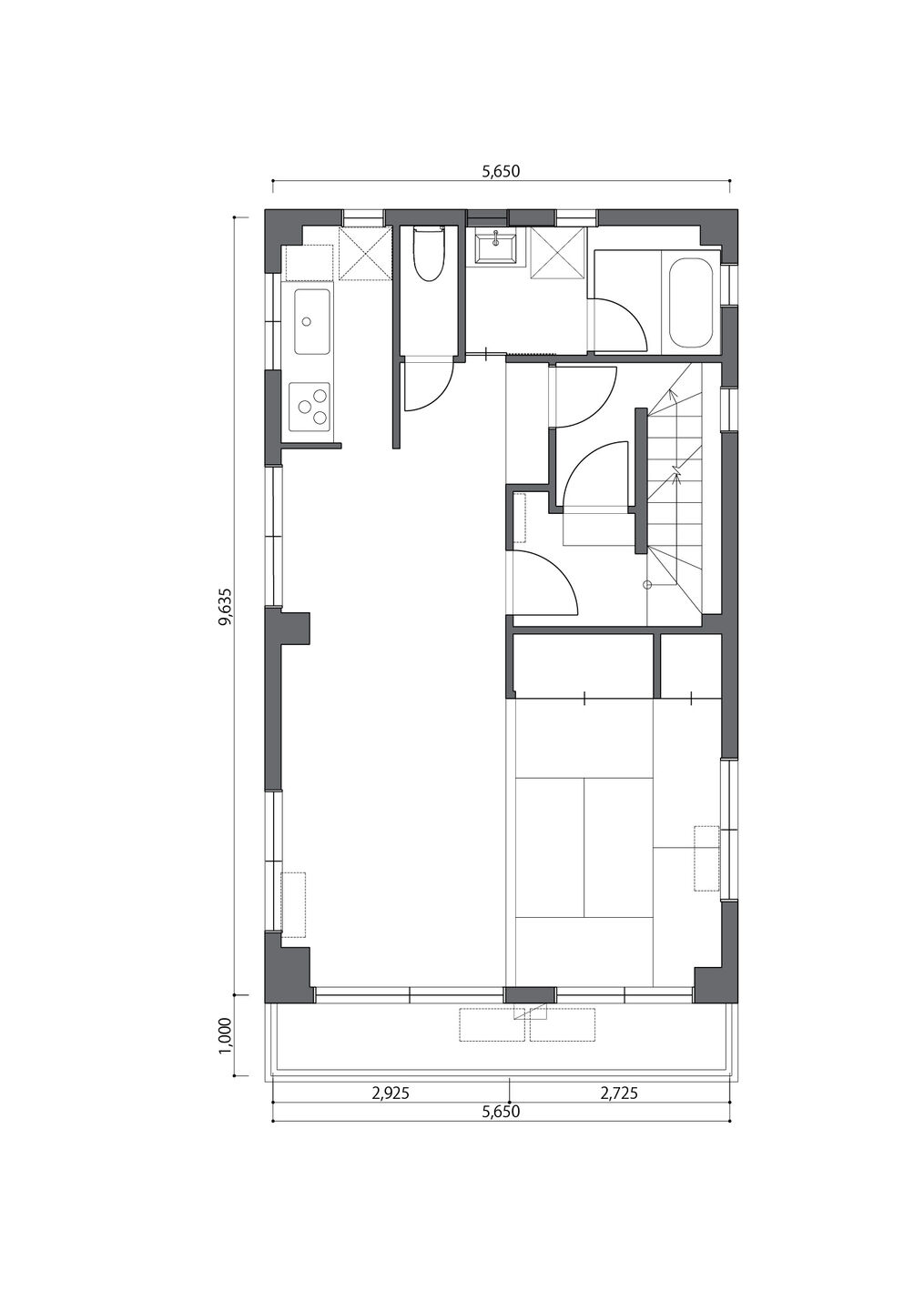 Before the renovation. 3F.
