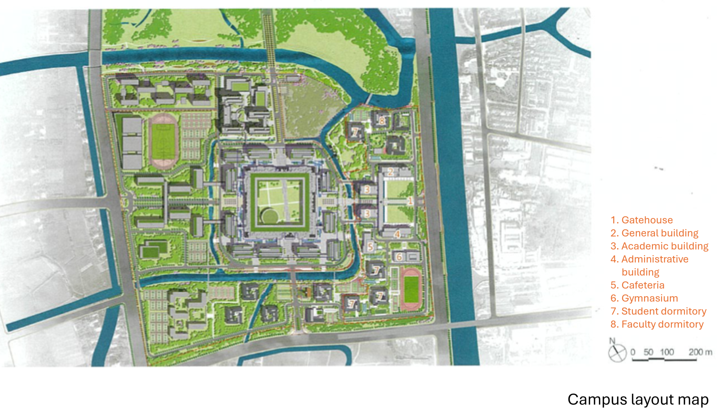 Campus Layout Map