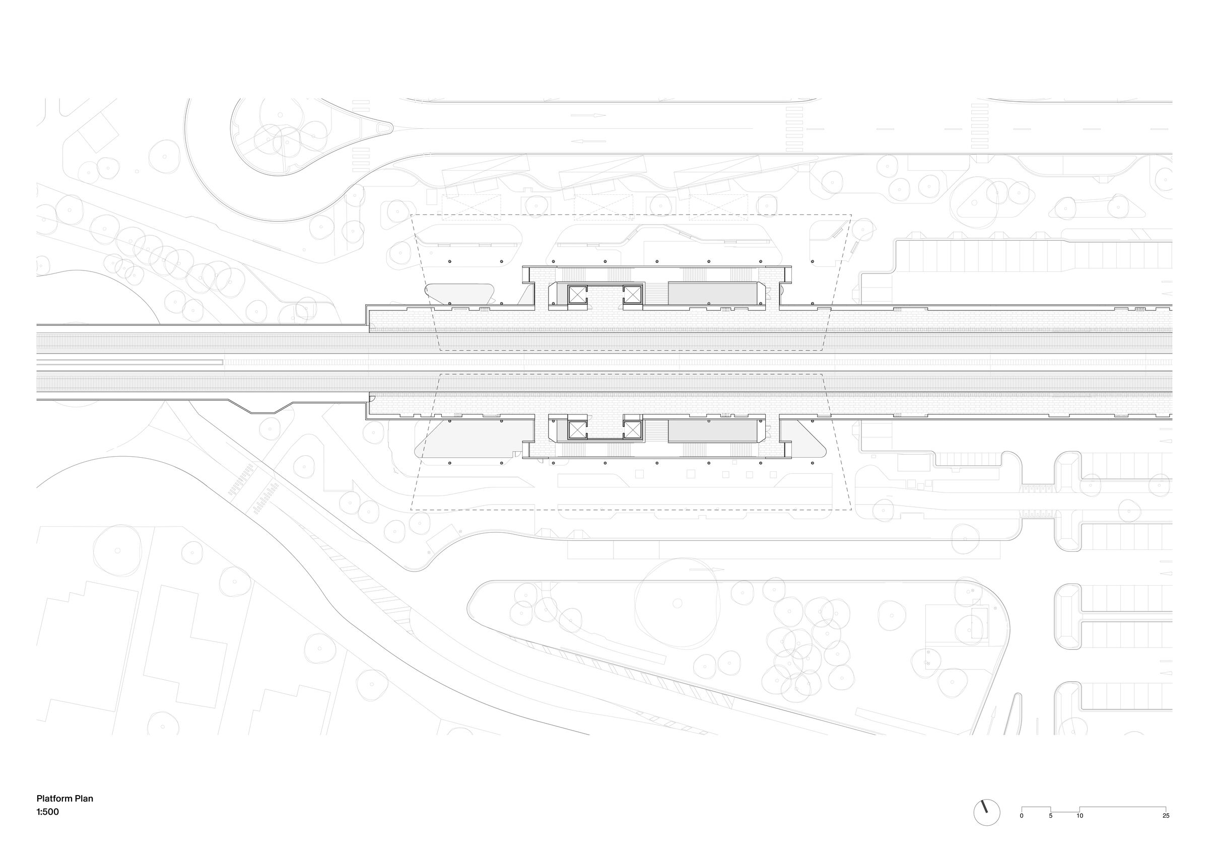 Platform Plan 1:500