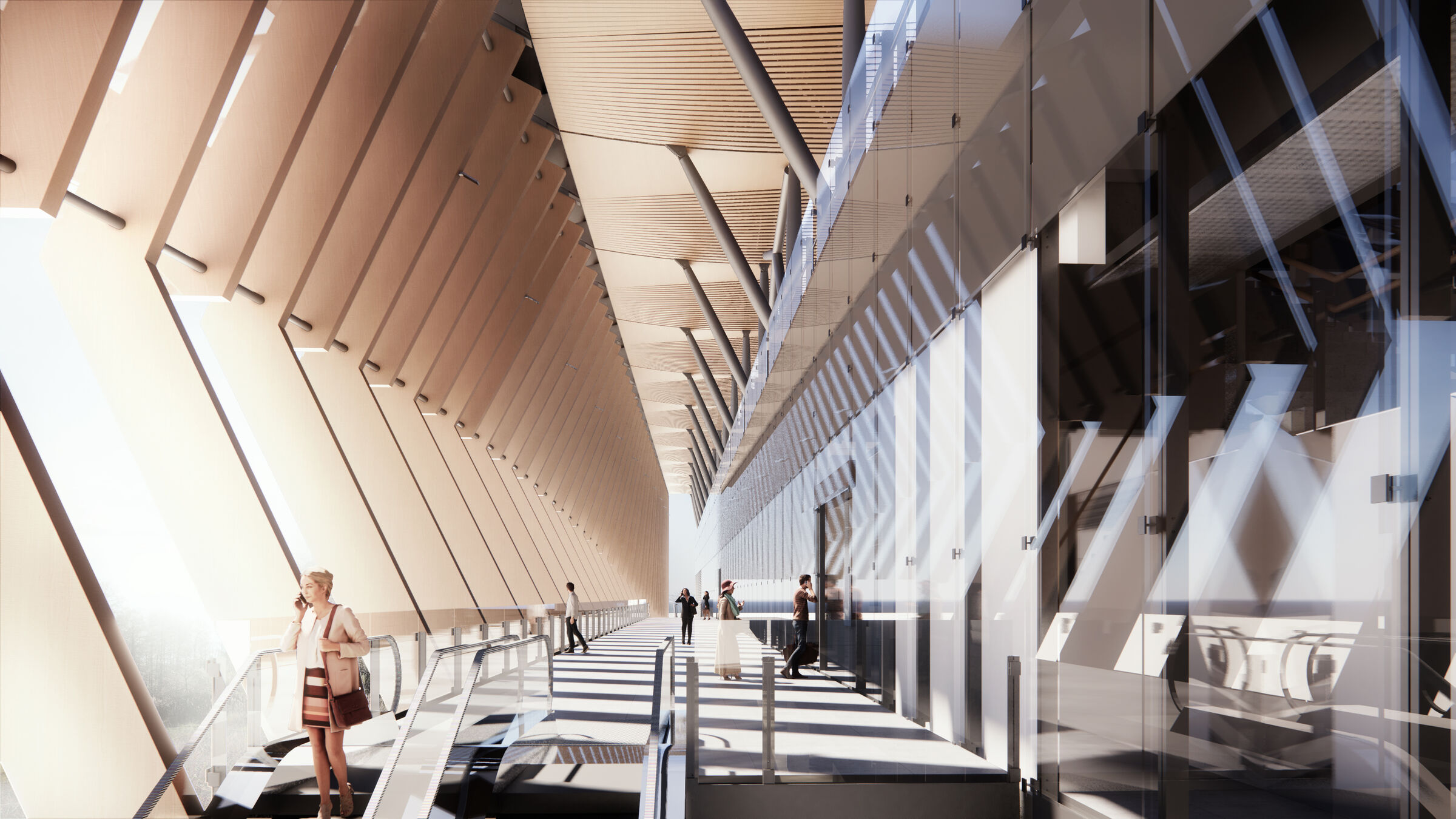 Riga HSR Station inside
