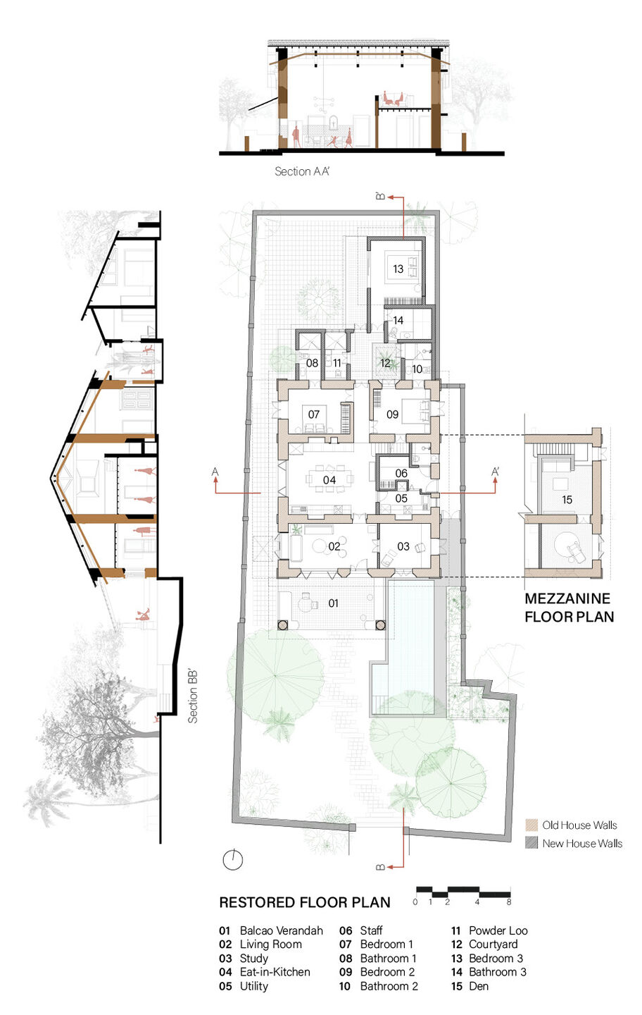 Restored Floor plan