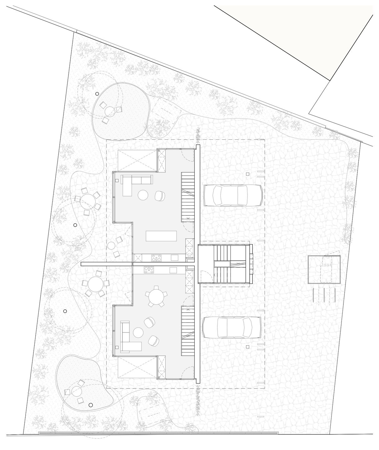 Ground floor with surroundings