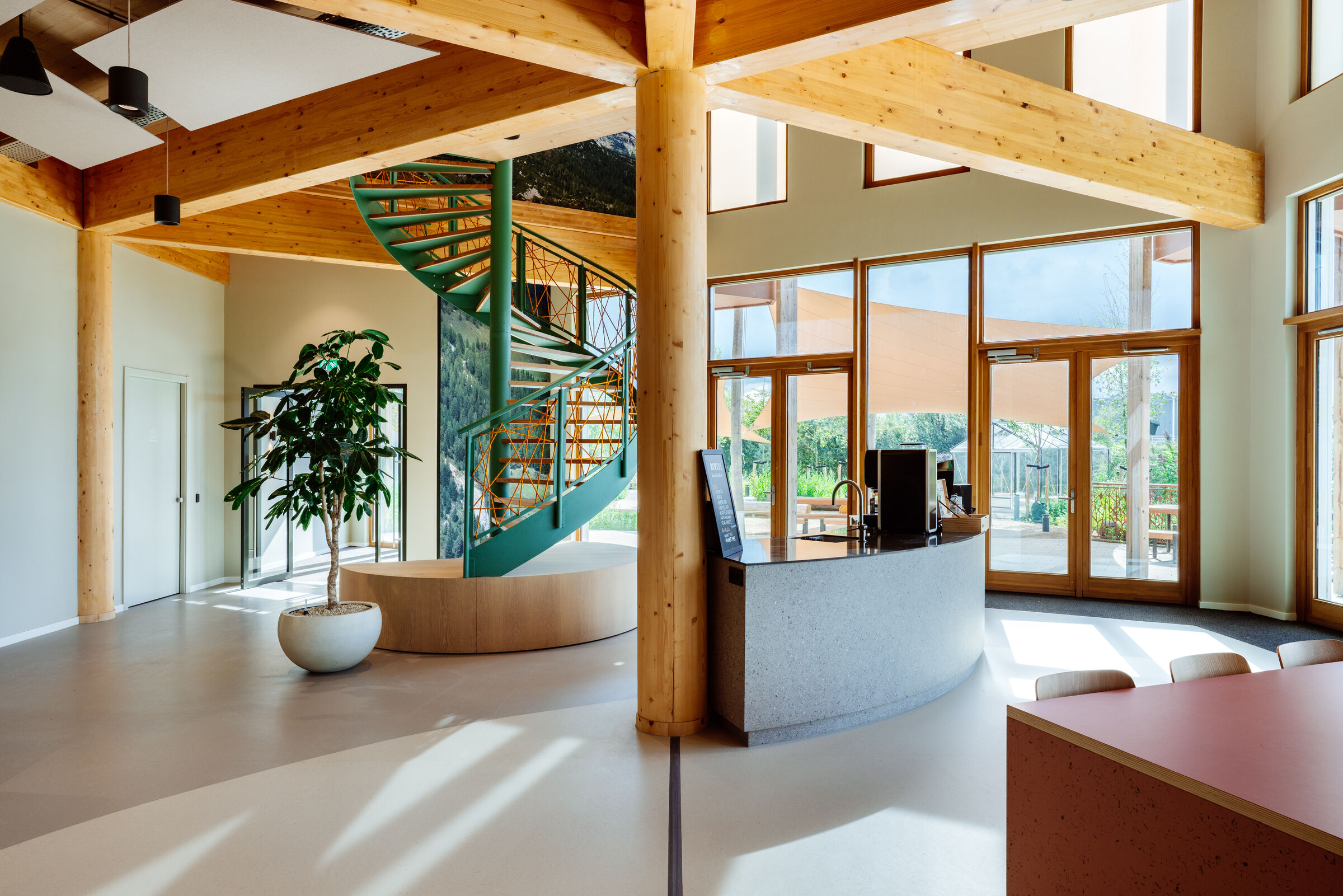 Stairwell - Bever Basecamp HQ Office