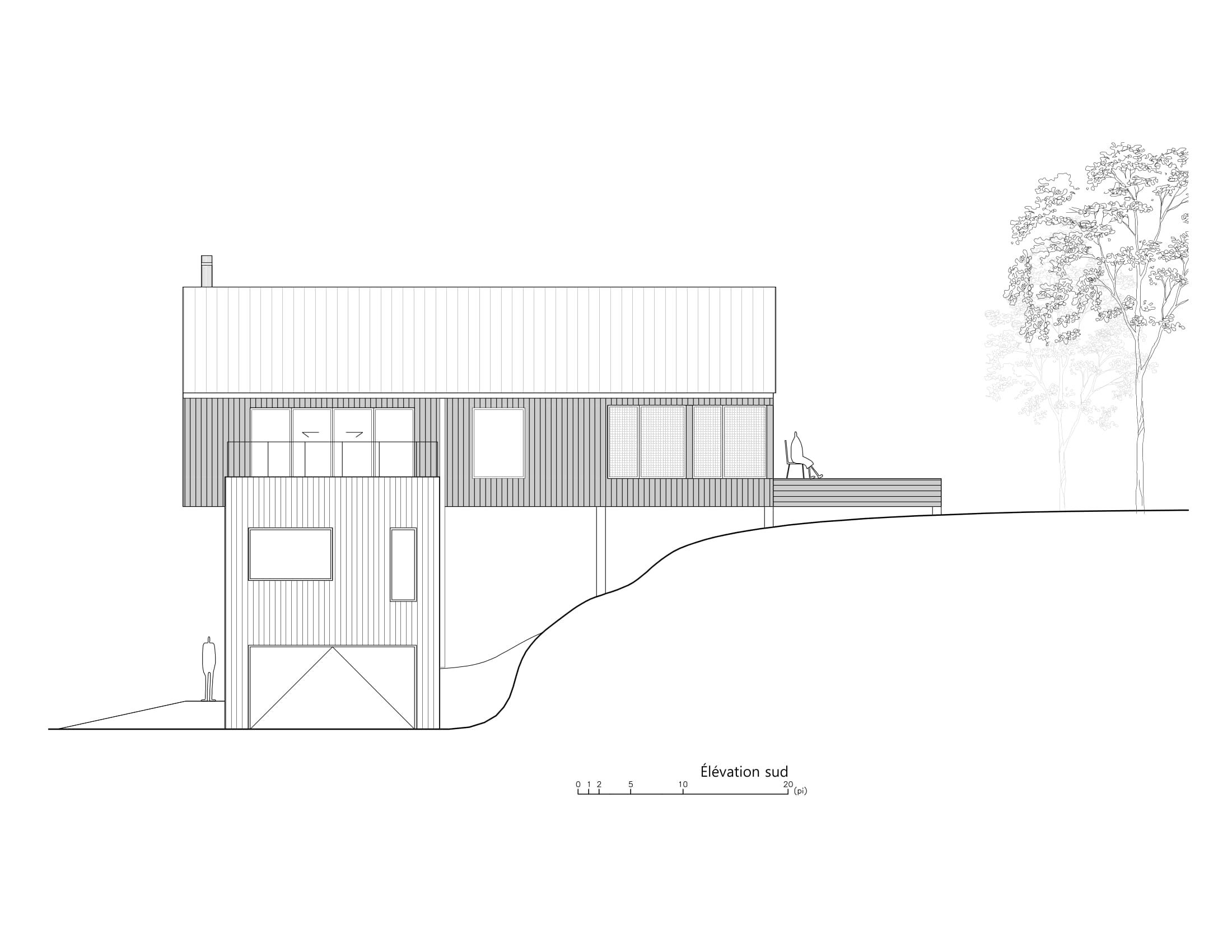 South elevation