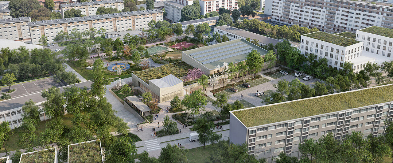 Aerial view