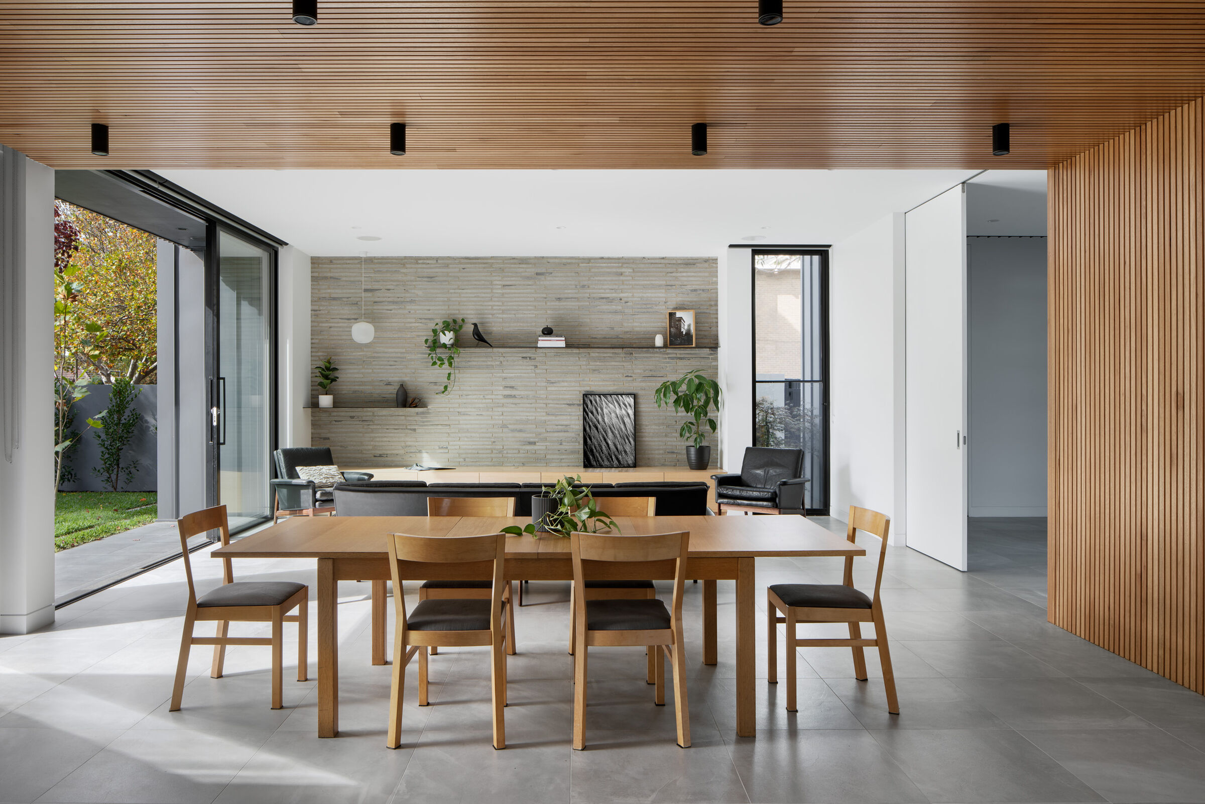 Open Plan Dining and Living Area