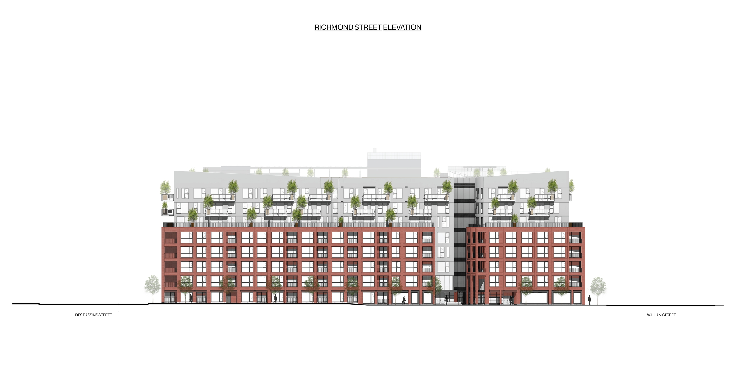 Quartier Général - Richmond Street Elevation
