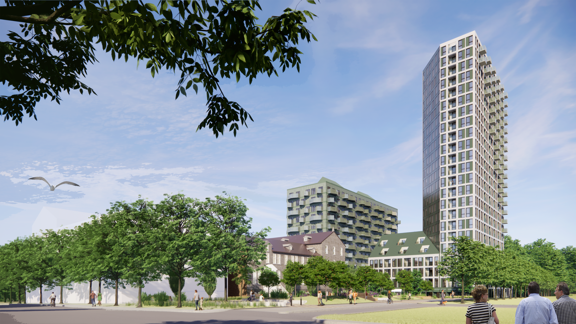 Once home to a Franciscan community for over a century, the former convent is now envisioned as a vibrant, inclusive living environment.