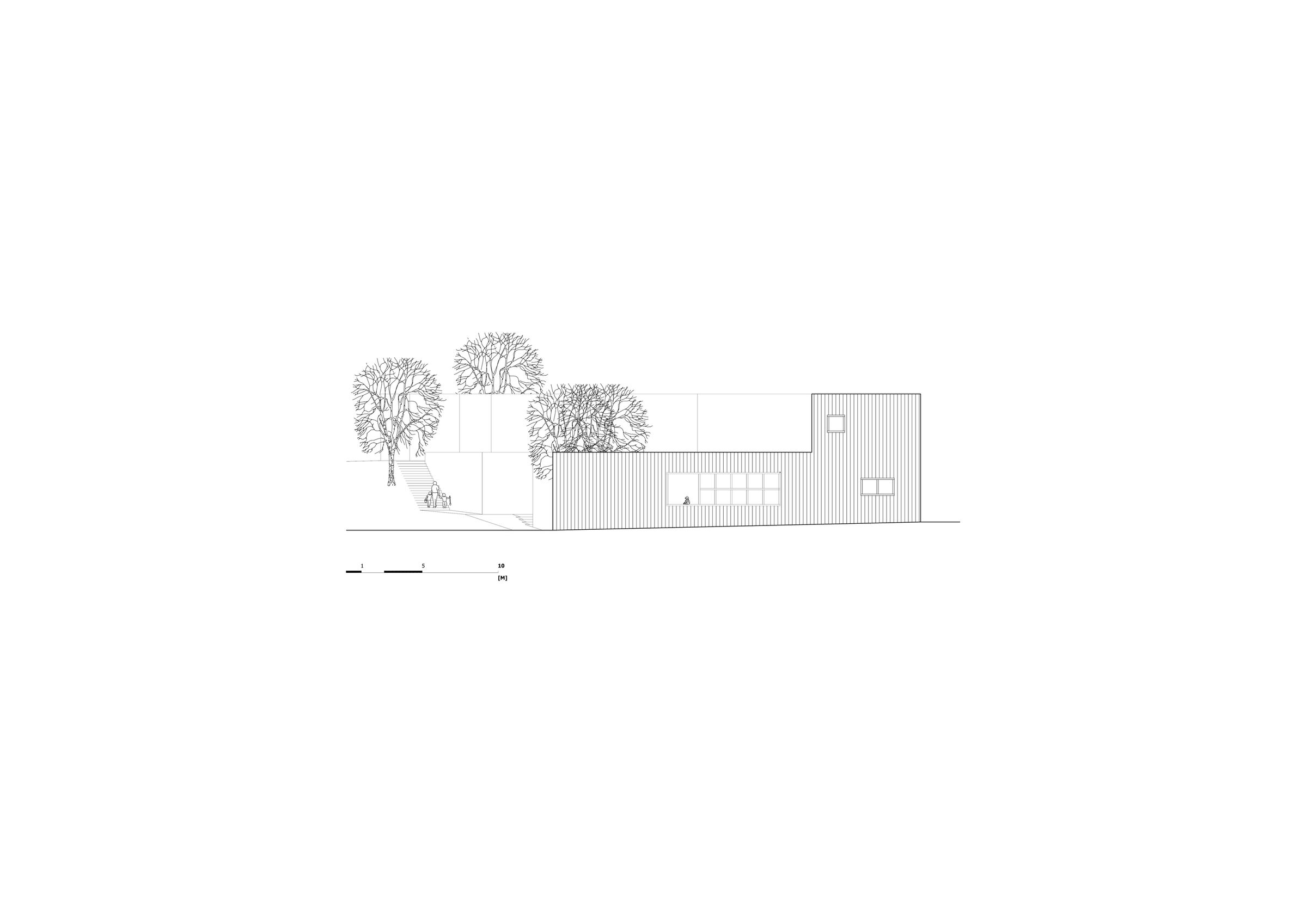 Elevation east