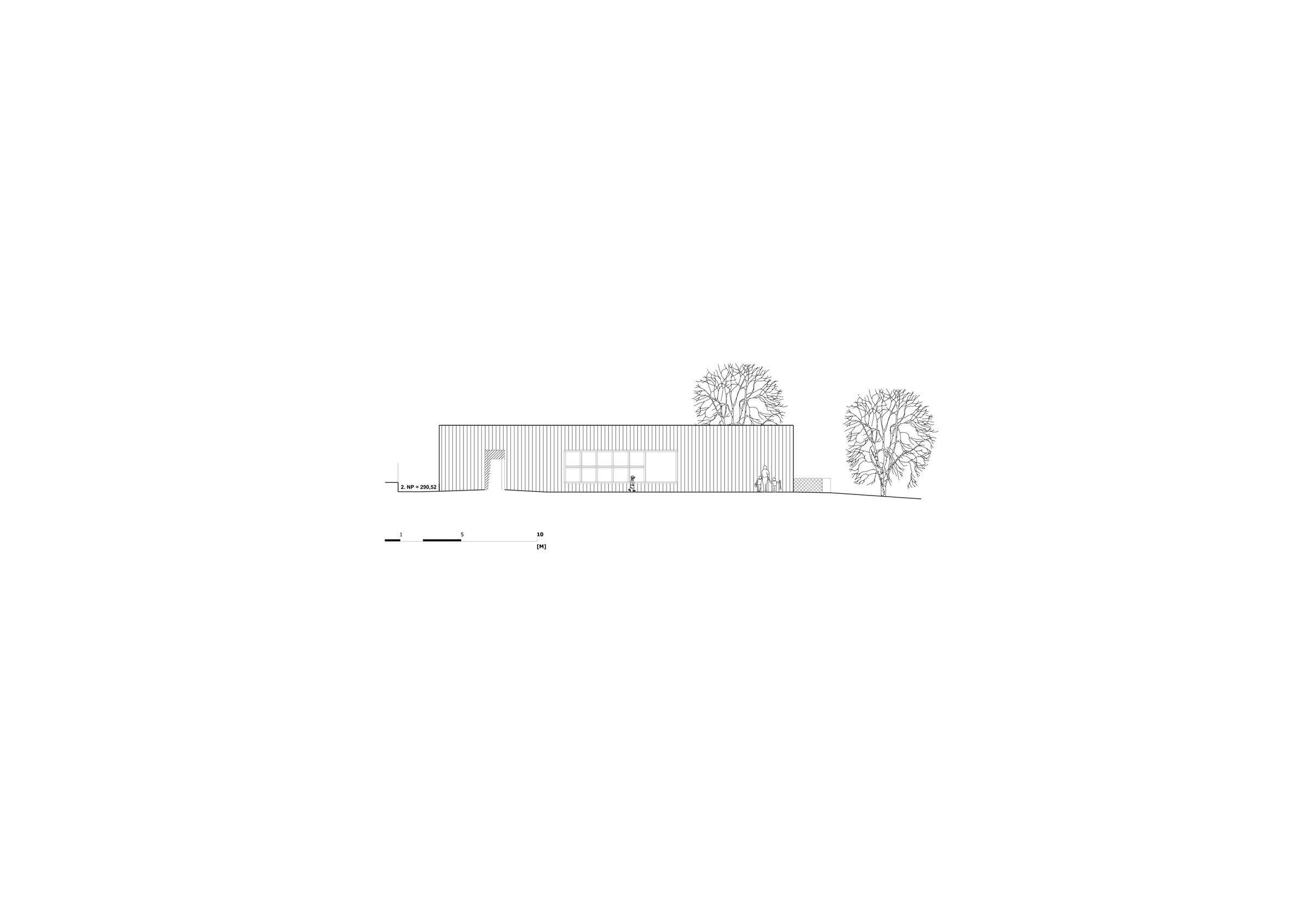 Elevation west