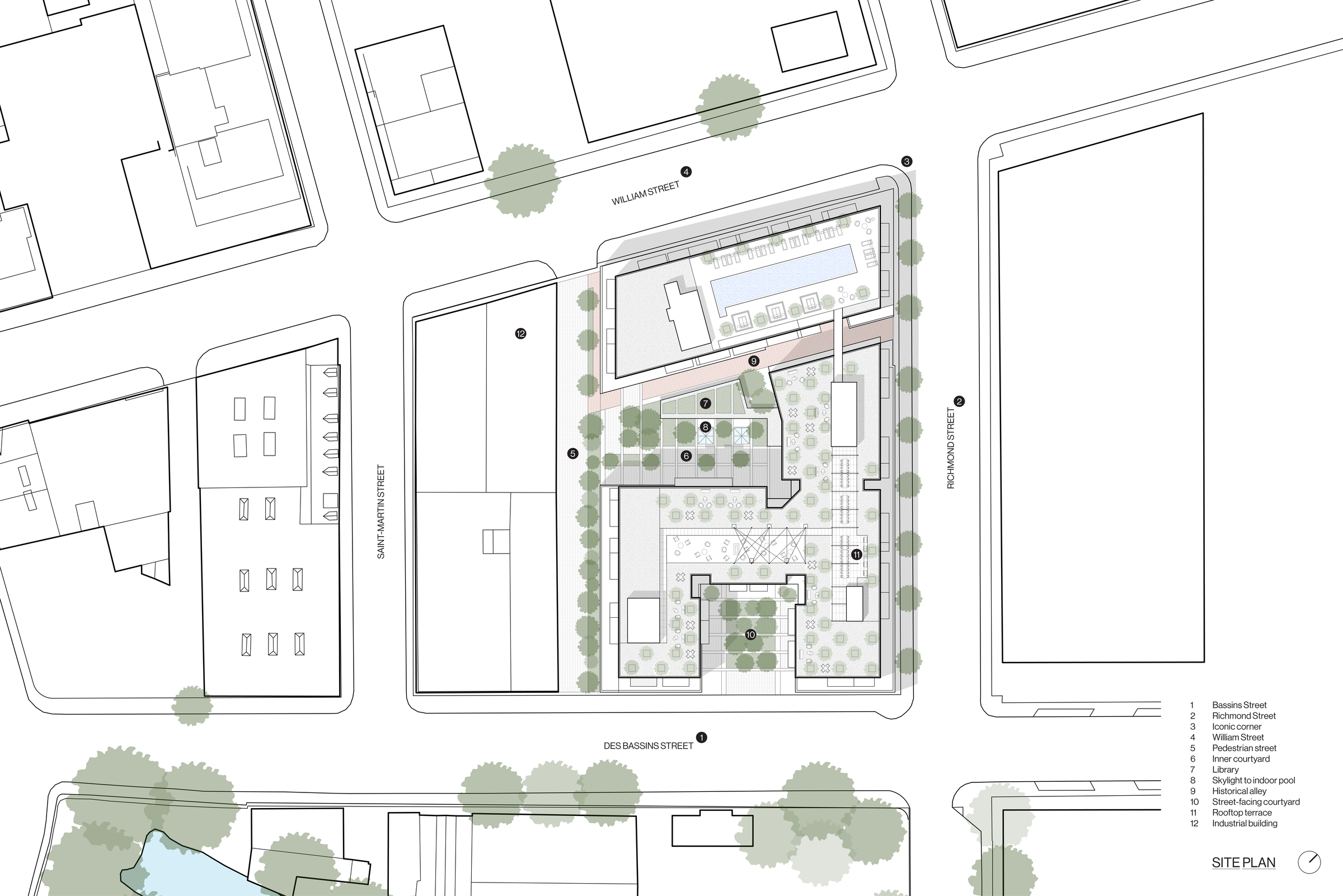 Quartier Général - Site Plan