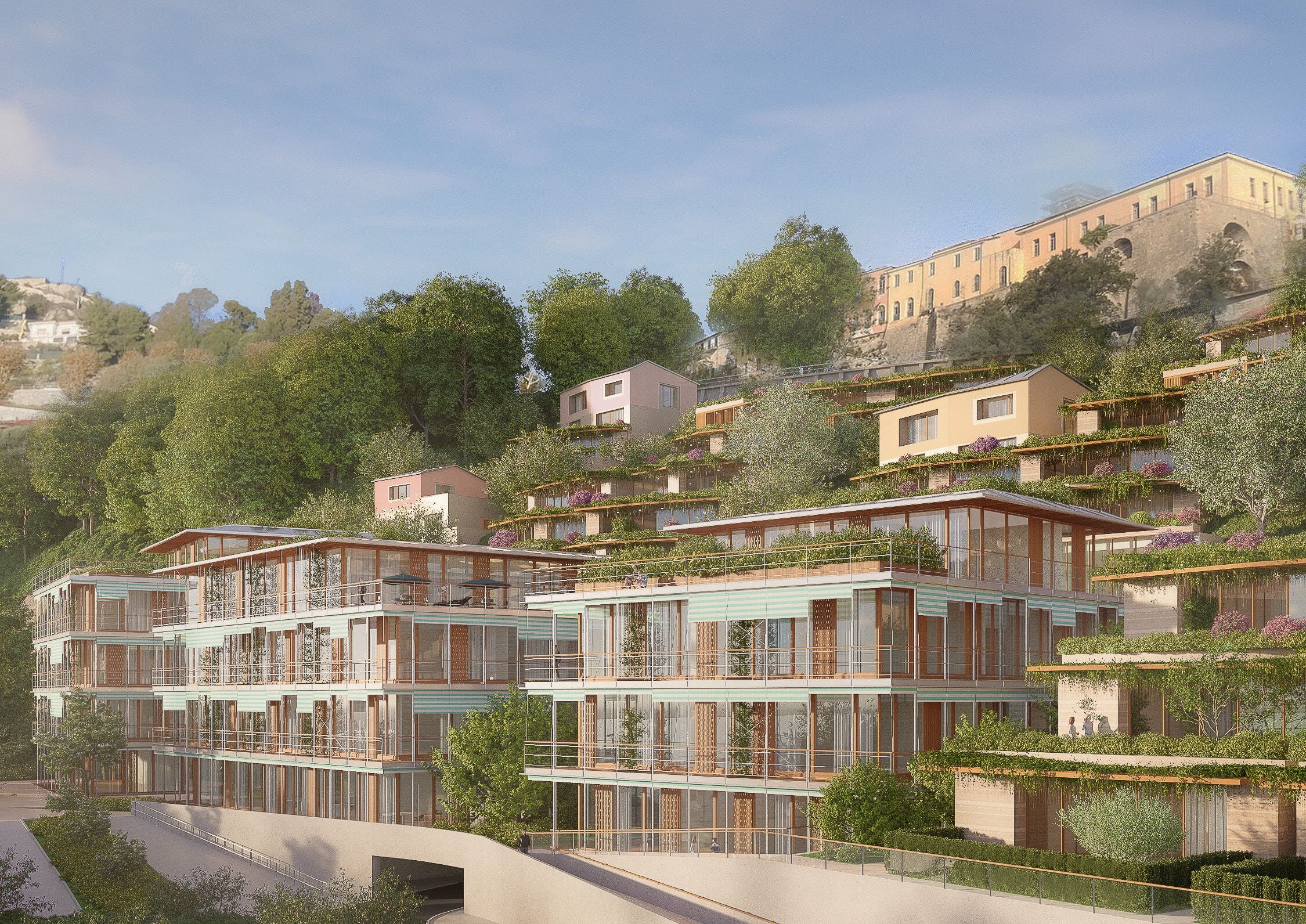 Marina di Ventimiglia mixed-use developments