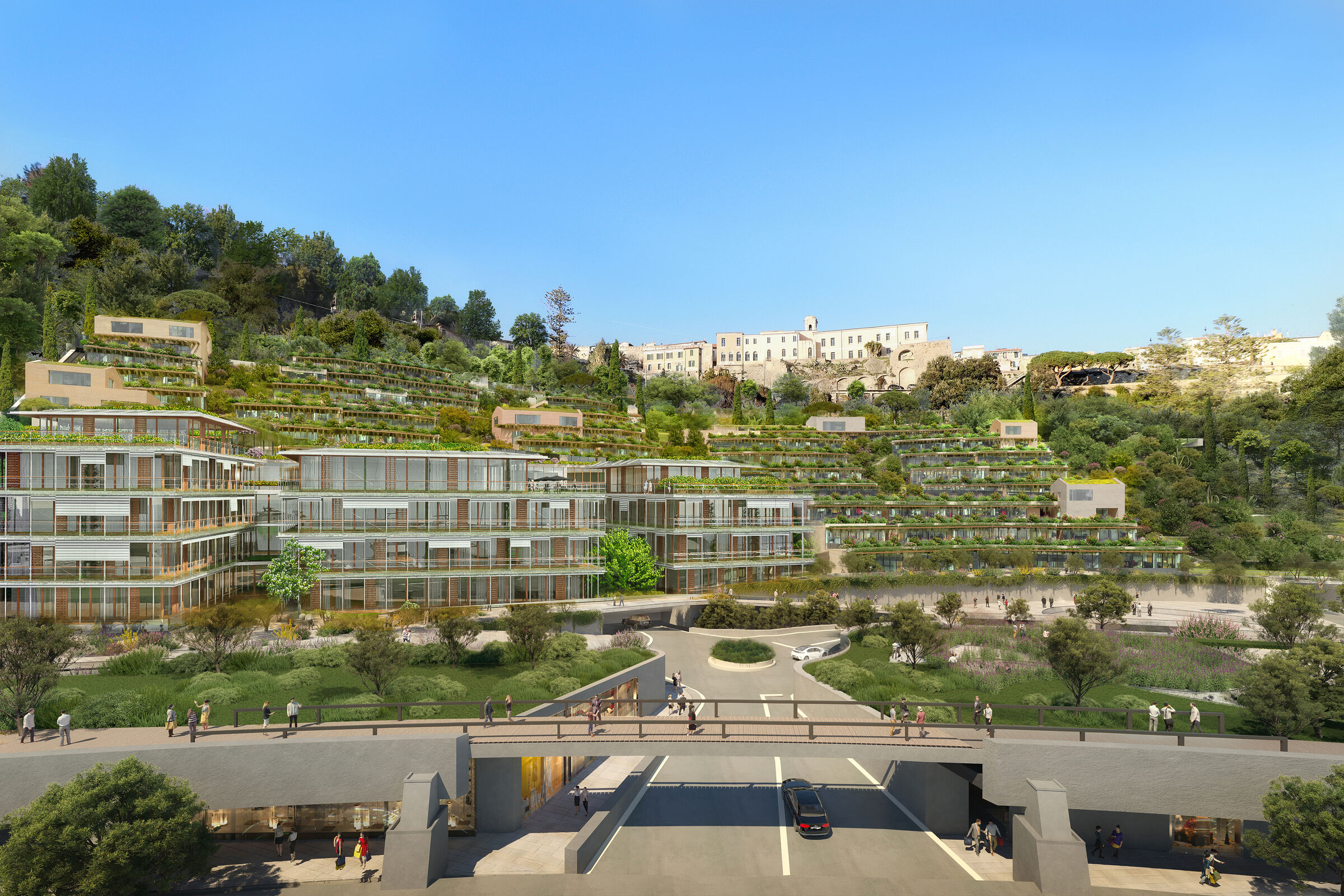 Marina di Ventimiglia mixed-use developments