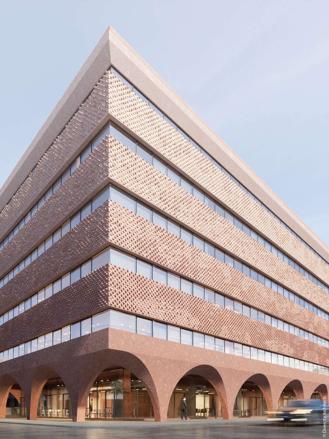 Facade Corner View