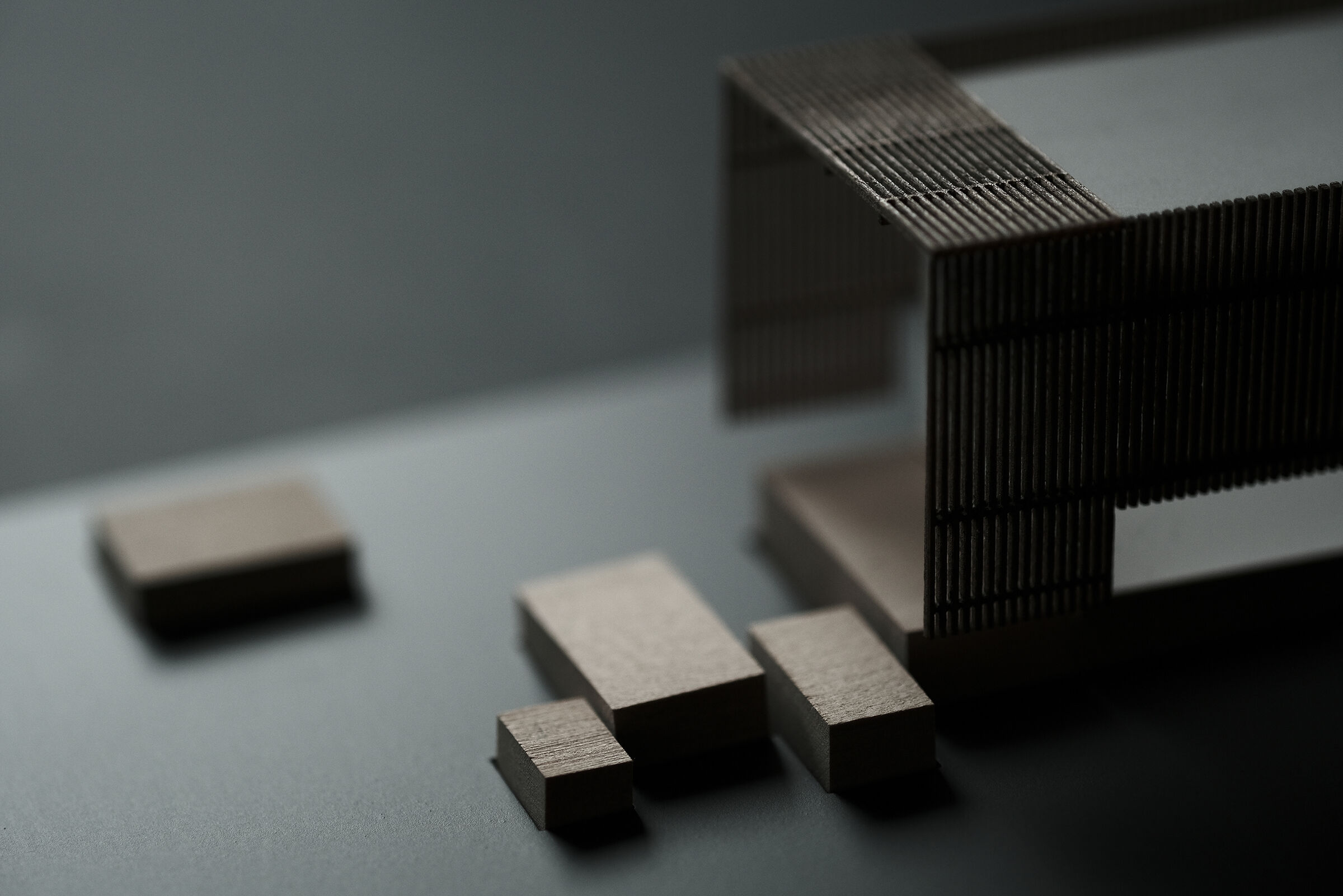 Plinth House - Model - plinth detail