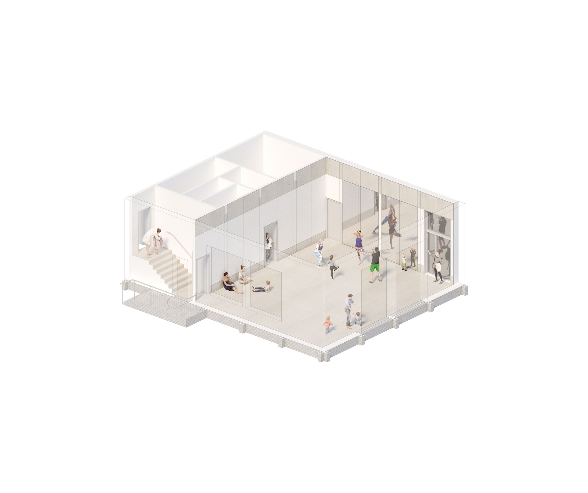 Training space axo
