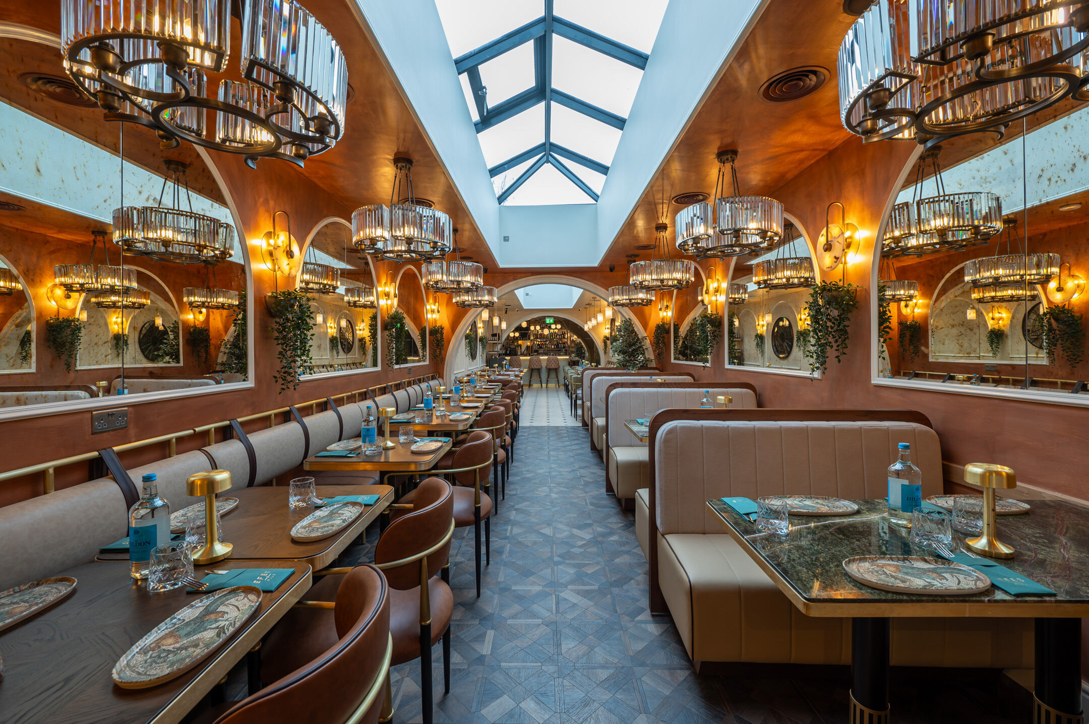 Restaurant Interior - Seating Areas
