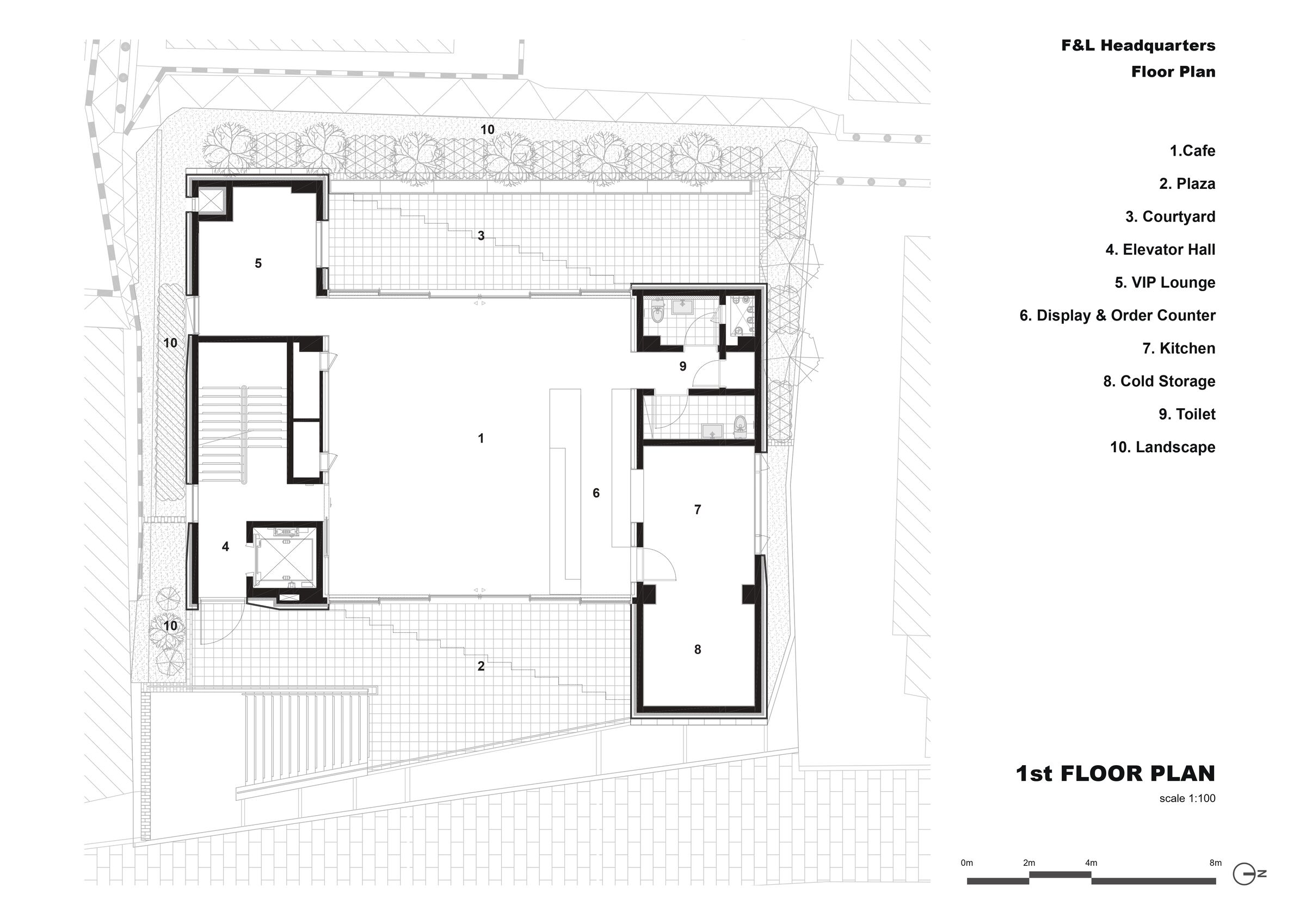 1st Floor Plan