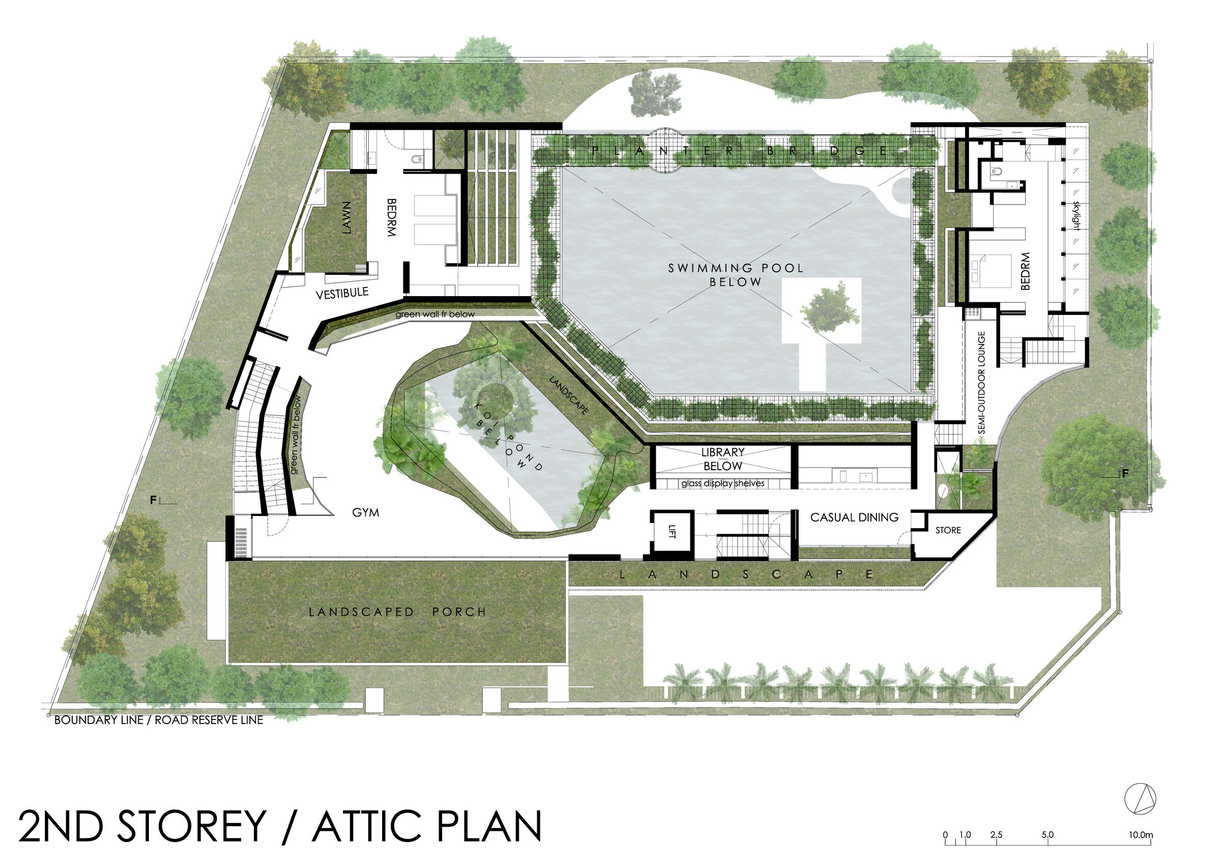 2nd Storey/Attic Plan