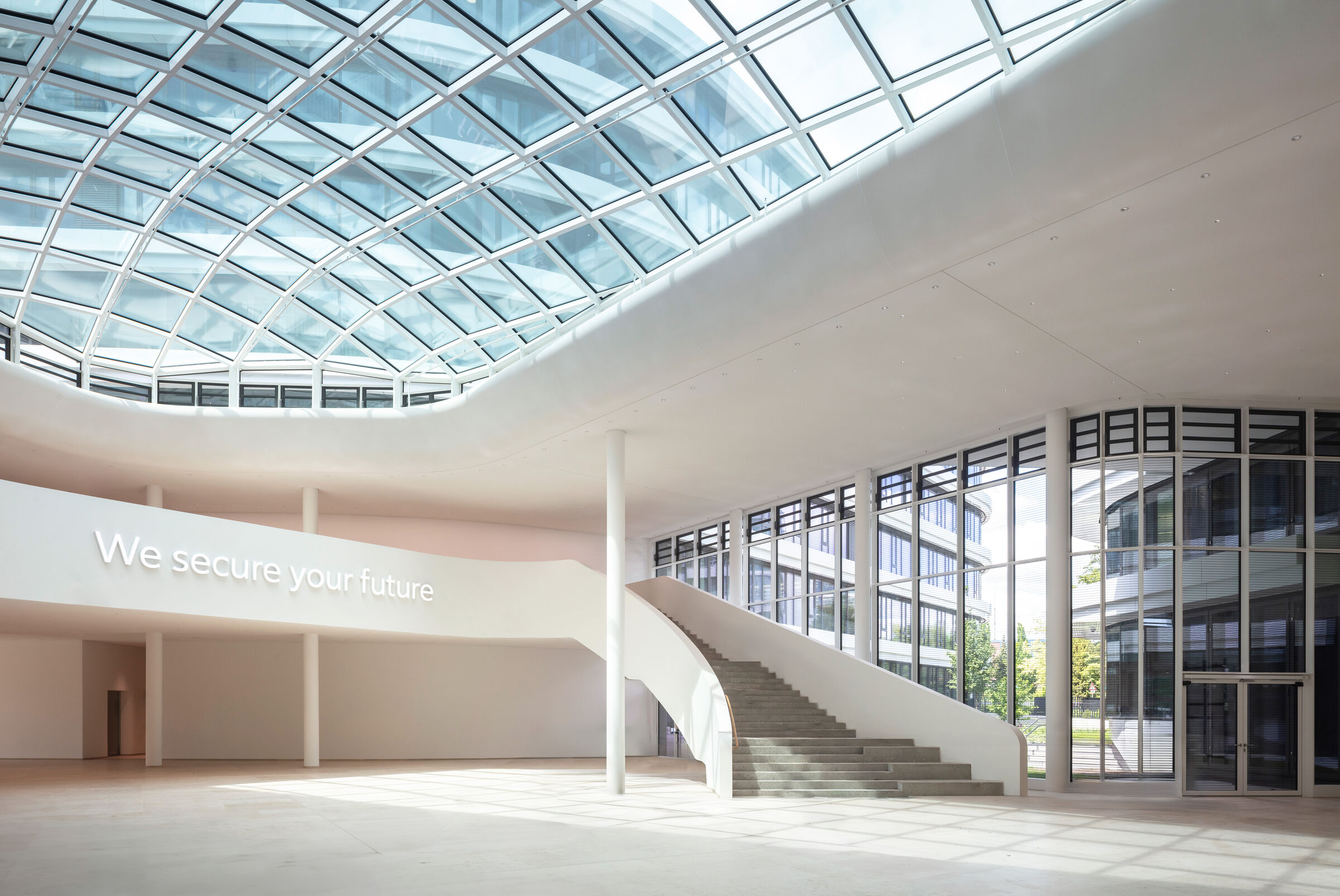 Reception plaza view